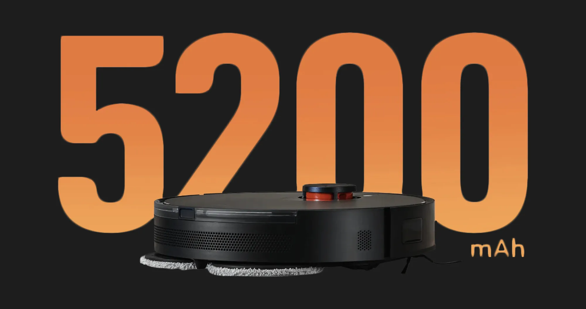 Робот-пилосос Xiaomi Robot Vacuum S20+ (Black) (Standard)
