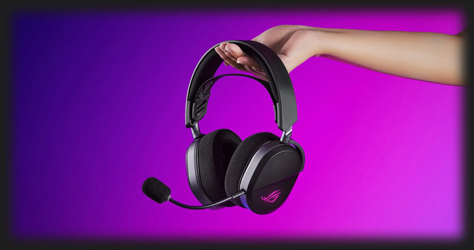 Ігрова гарнітура ASUS ROG Pelta (Black) (UA)