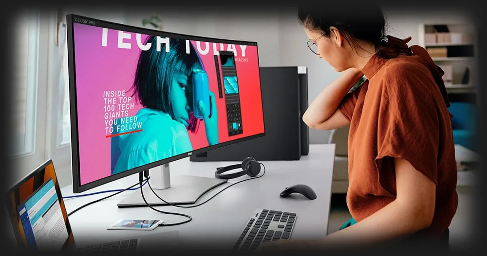 Монітор Dell 49" UltraSharp U4924DW