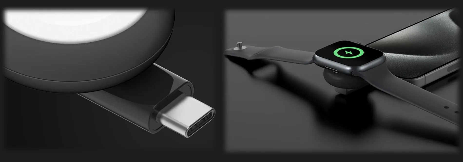 Безпровідна зарядка Belkin USB-C Apple Watch Charger (Black)