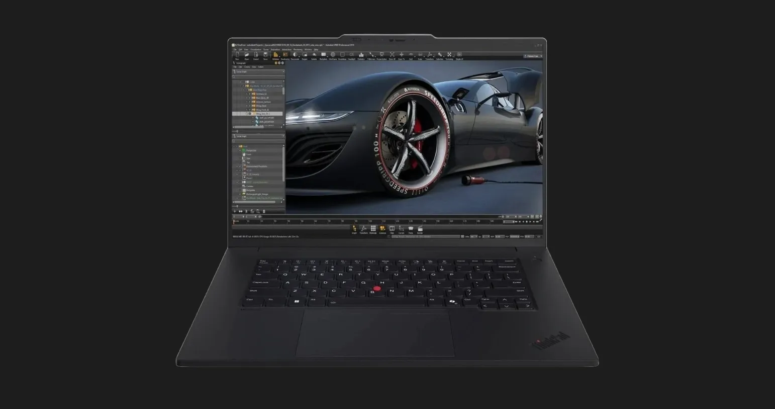 Ноутбук Lenovo Thinkpad P1 G7 16" (Intel Core Ultra 9/64GB/2TB (SSD)/RTX 4070) (21KV031BUS) (Standard)