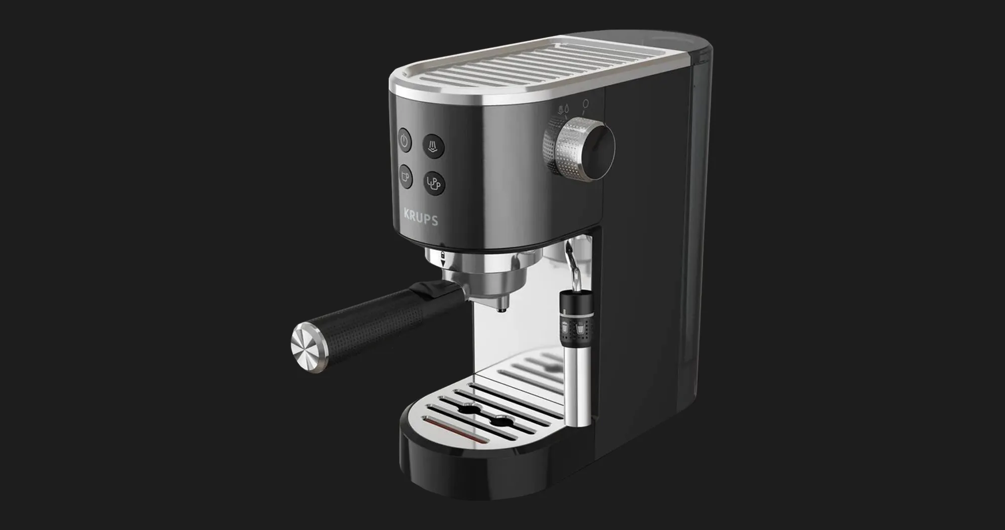 Ріжкова кавоварка Krups Virtuoso+ (Black)