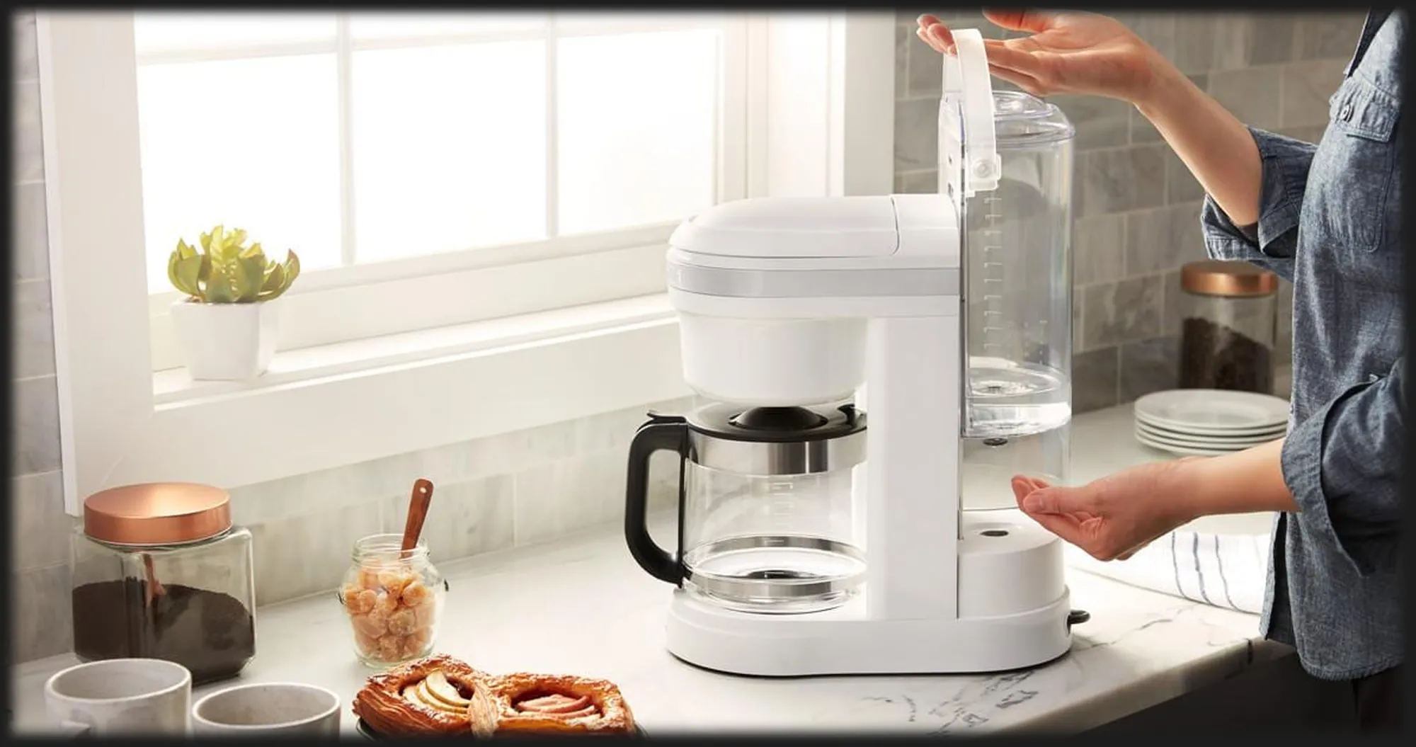 Кавоварка крапельна KitchenAid Classic (White)