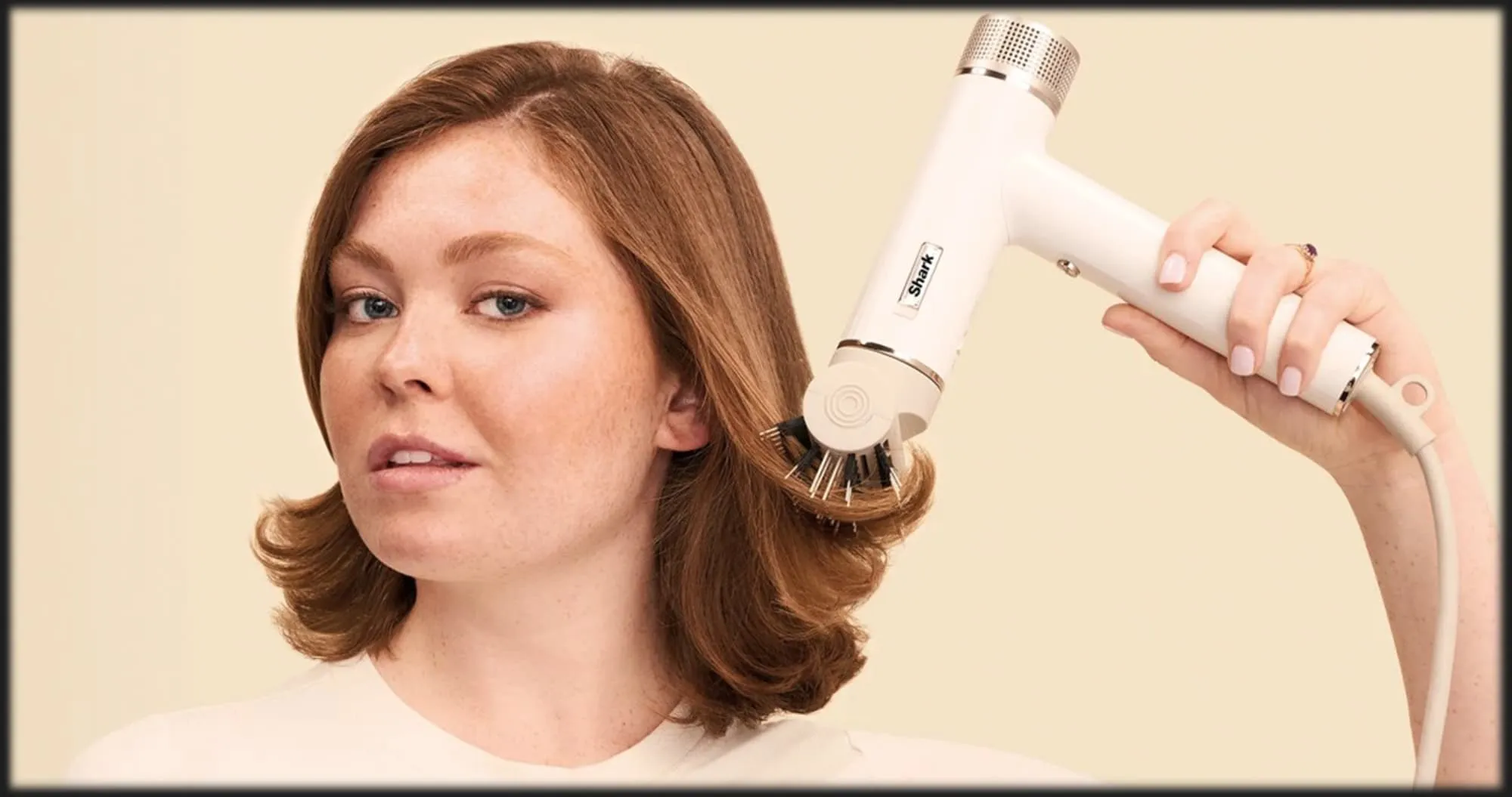Фен Shark SpeedStyle 3-in-1 for Straight & Wavy Hair (White)