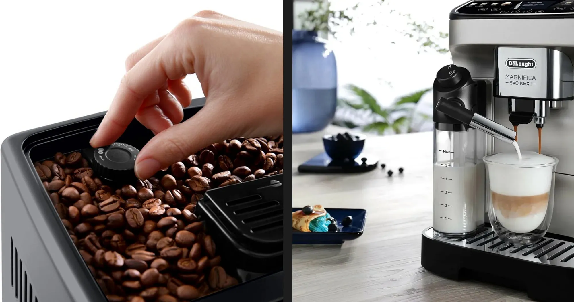 Кавомашина Delonghi Magnifica Evo Next (Silver/Black)