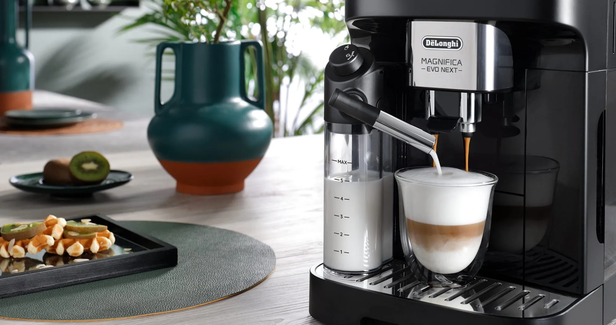 Кавомашина Delonghi Magnifica Evo Next (Silver/Black)