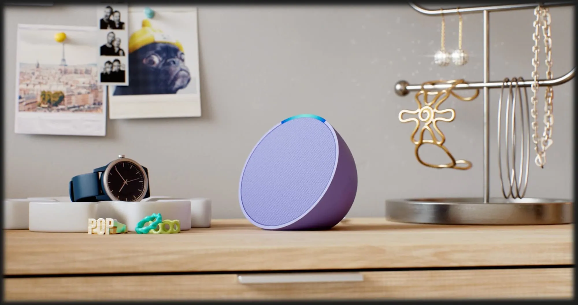 Смарт колонка Amazon Echo Pop (White)