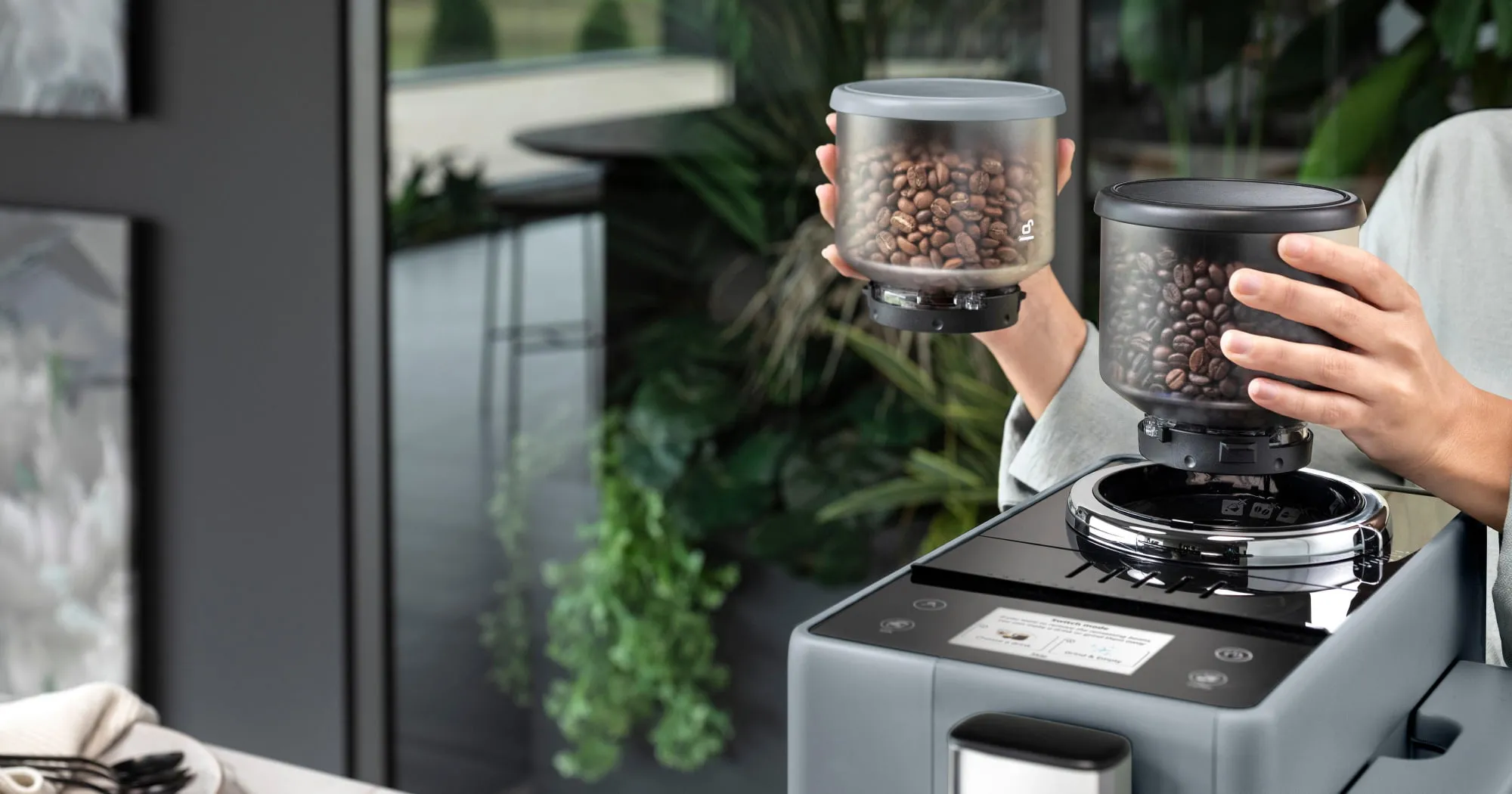 Кавомашина Delonghi Rivelia (Beige)