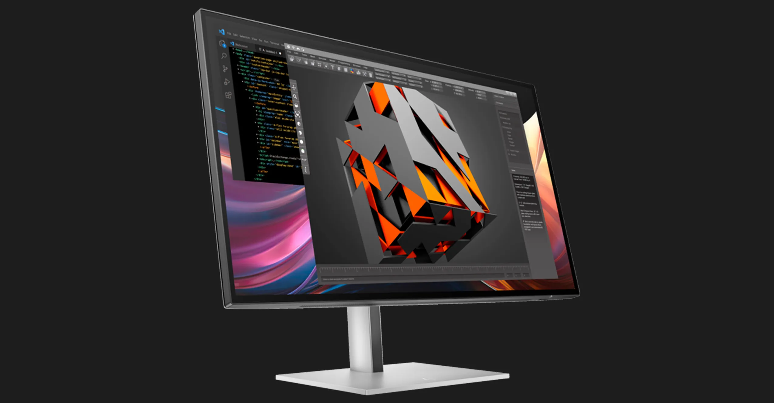 Монітор HP 27" IPS 60Hz S7 Pro 727pk 8J9G2AA (UA)