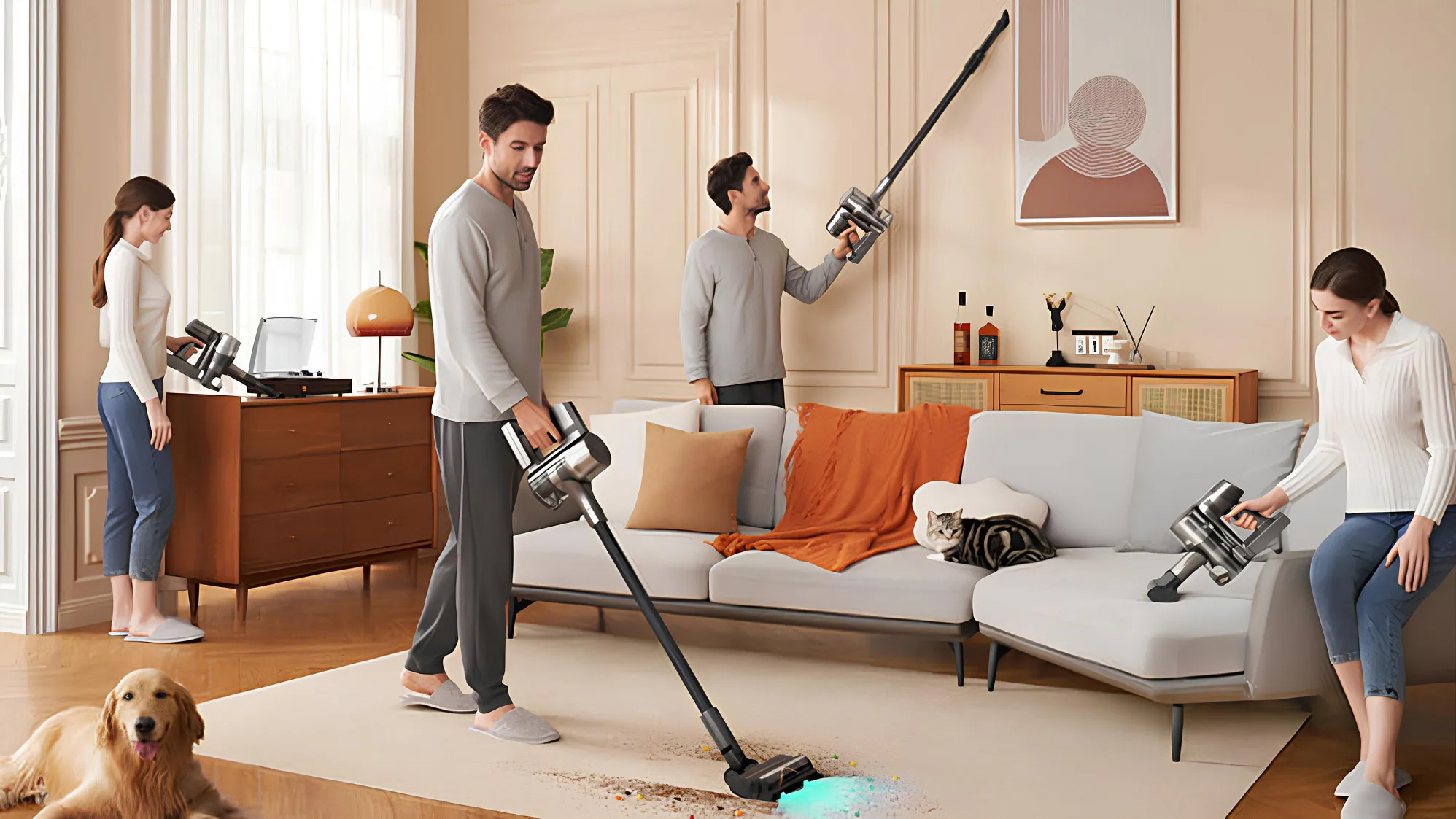 Акумуляторний пилосос Dreame R20 Aqua (VTV21A)