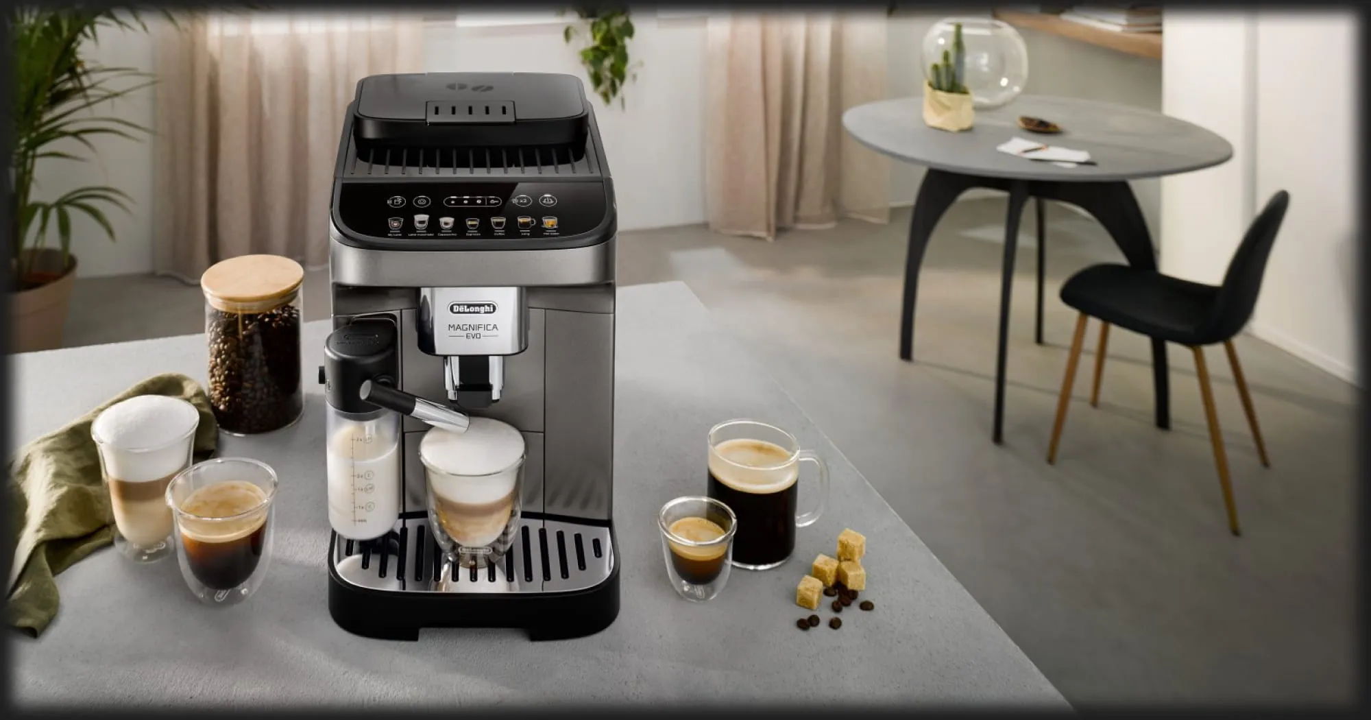 Кавомашина Delonghi Magnifica Evo (Titan)