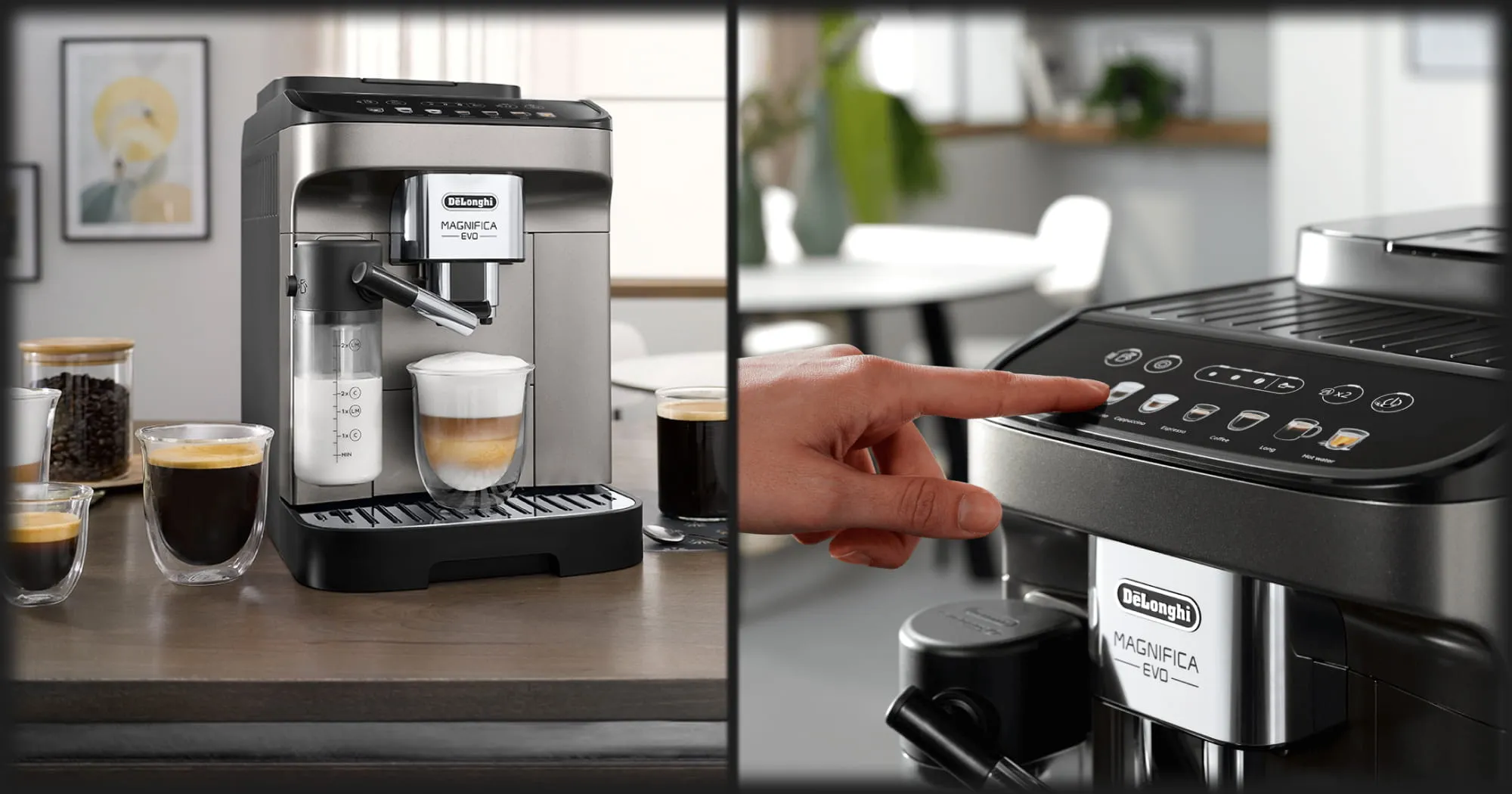 Кавомашина Delonghi Magnifica Evo (Titan)
