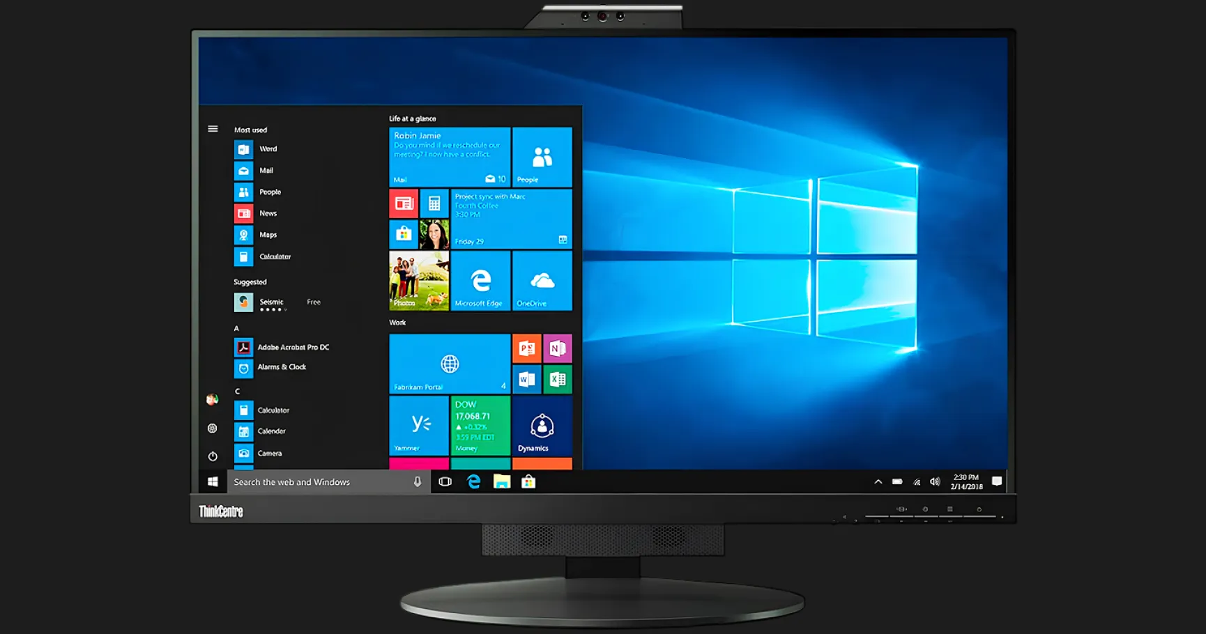 Монітор Lenovo 27" TIO27 IPS 60Hz (11JHRAR1EU) (UA)