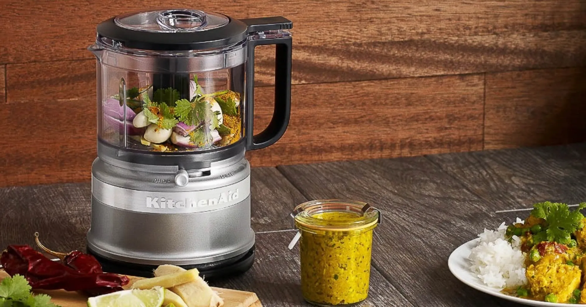 Кухонний мінікомбайн KitchenAid 830мл (Black)