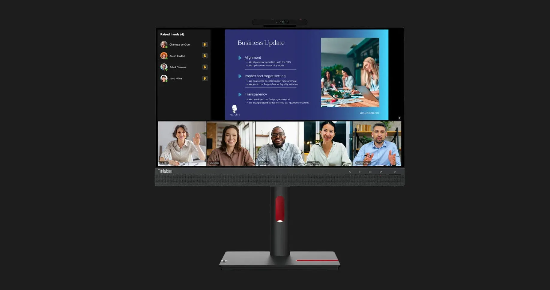 Монітор Lenovo 23.8" T24v-30 IPS 75Hz 63D8MAT3UA (UA)