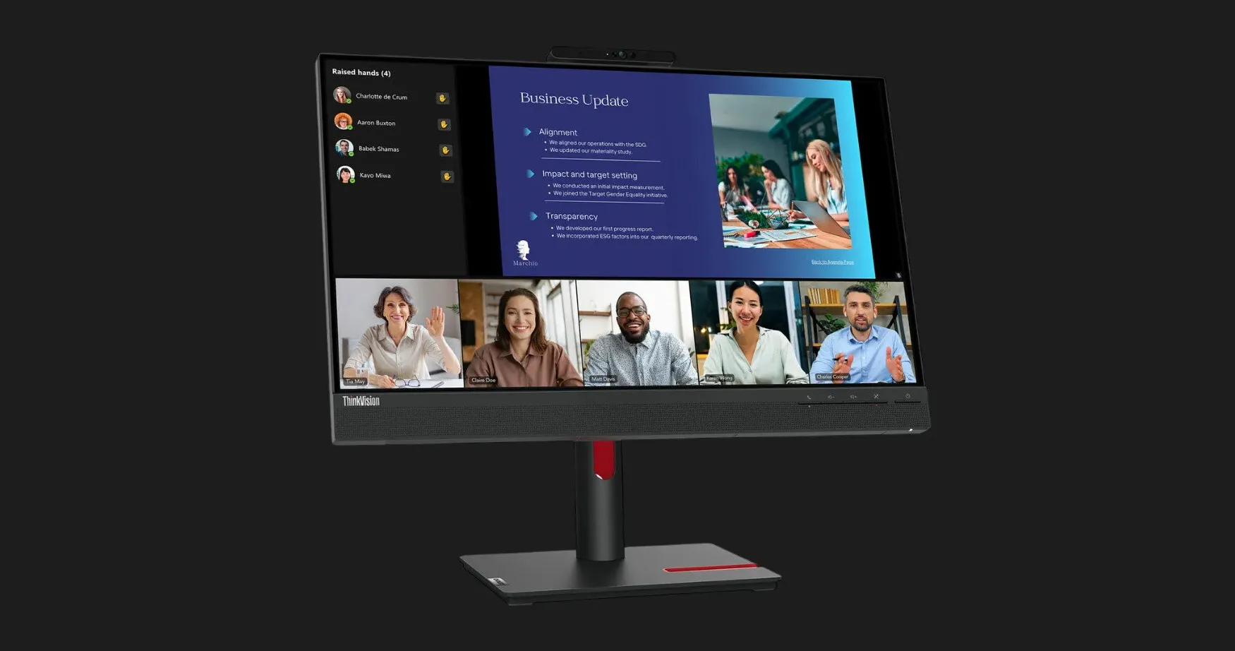 Монітор Lenovo 23.8" T24v-30 IPS 75Hz 63D8MAT3UA (UA)