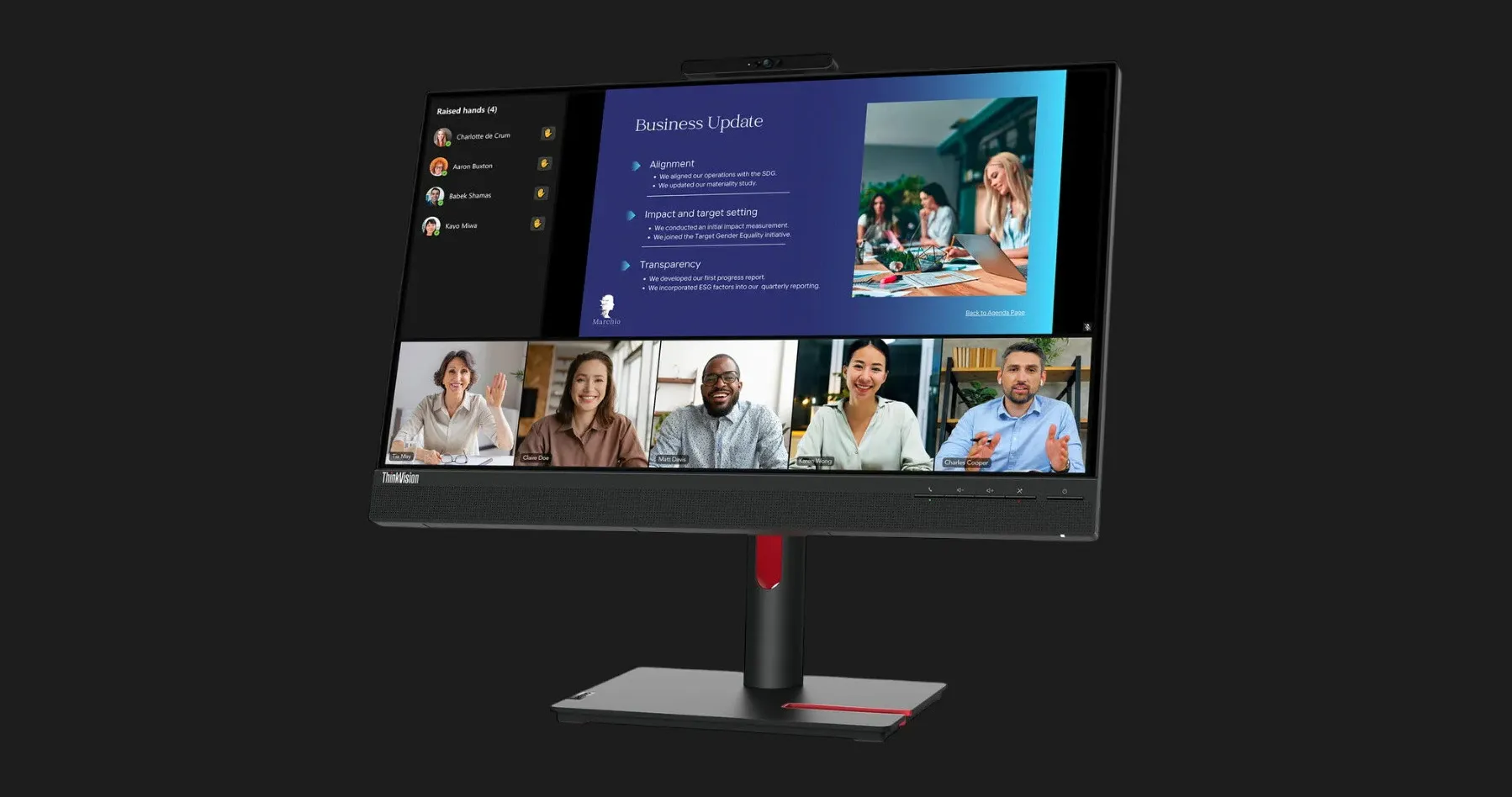 Монітор Lenovo 23.8" T24v-30 IPS 75Hz 63D8MAT3UA (UA)
