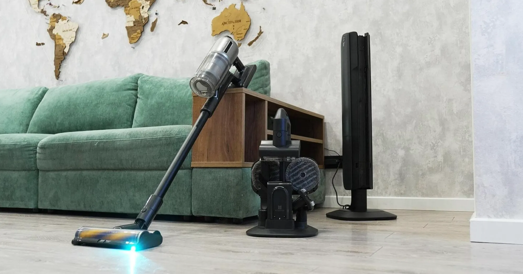 Акумуляторний пилосос Dreame Z40 Station (Black)