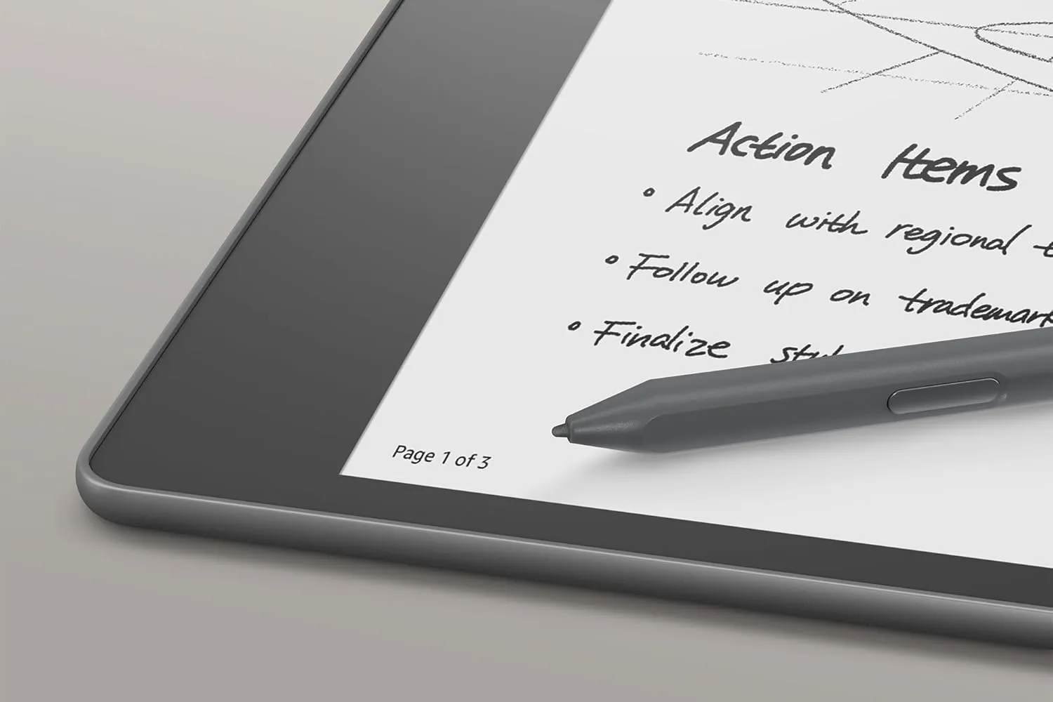 Електронна книга з підсвічуванням Amazon Kindle Scribe 64GB Premium Pen (Jade) (Standard)