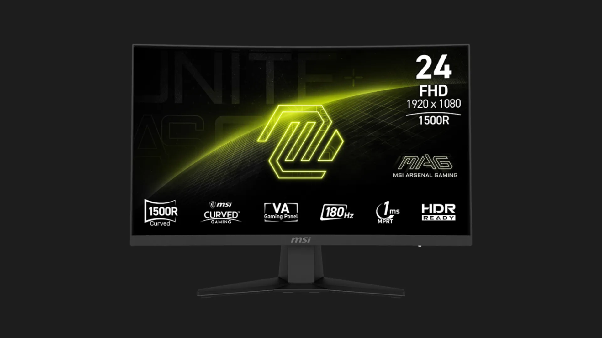Монітор MSI 23.6” MAG 244C (9S6-3BB31H-027) (UA)