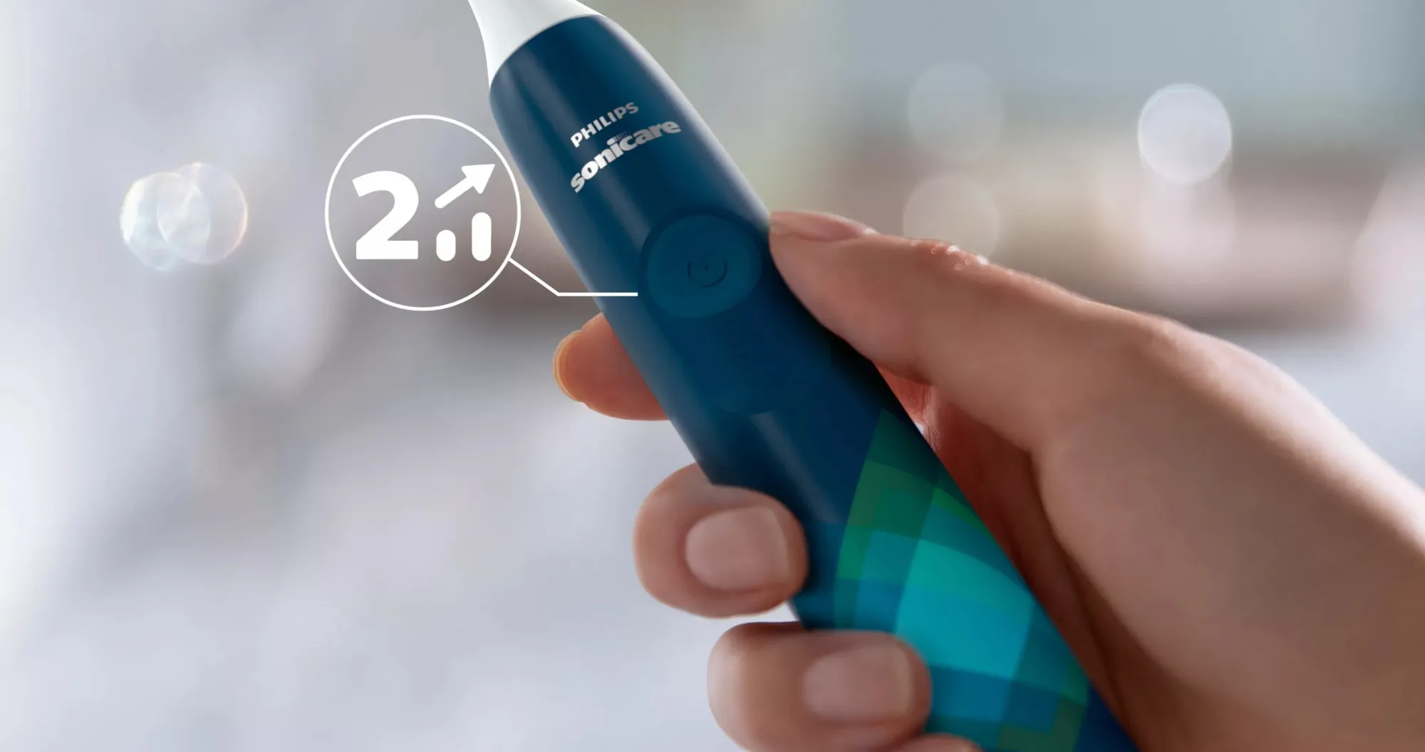 Зубна електрощітка Philips Sonicare Series 4100 (Blue/Green)