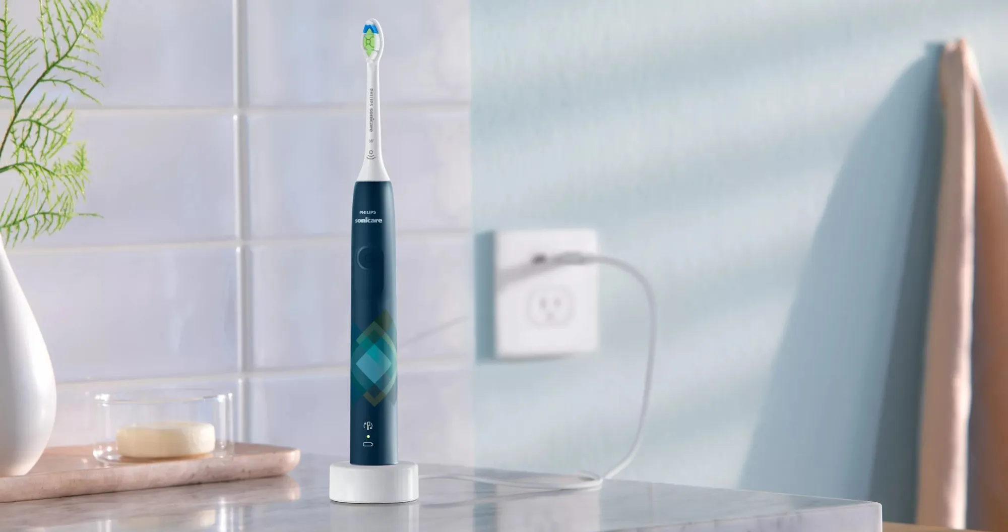 Зубна електрощітка Philips Sonicare Series 4100 (Blue/Green)