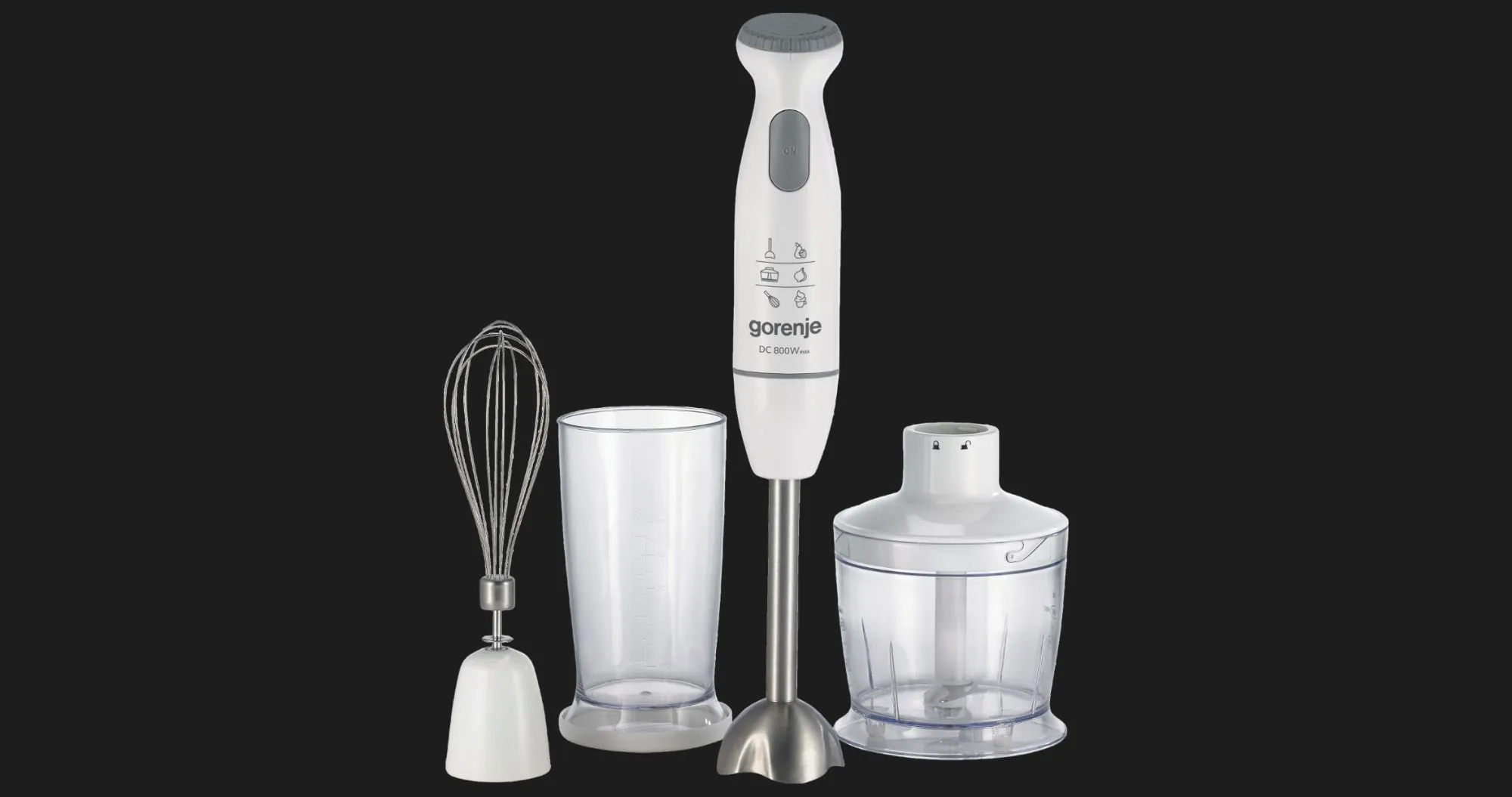 Блендер занурювальний Gorenje (White)