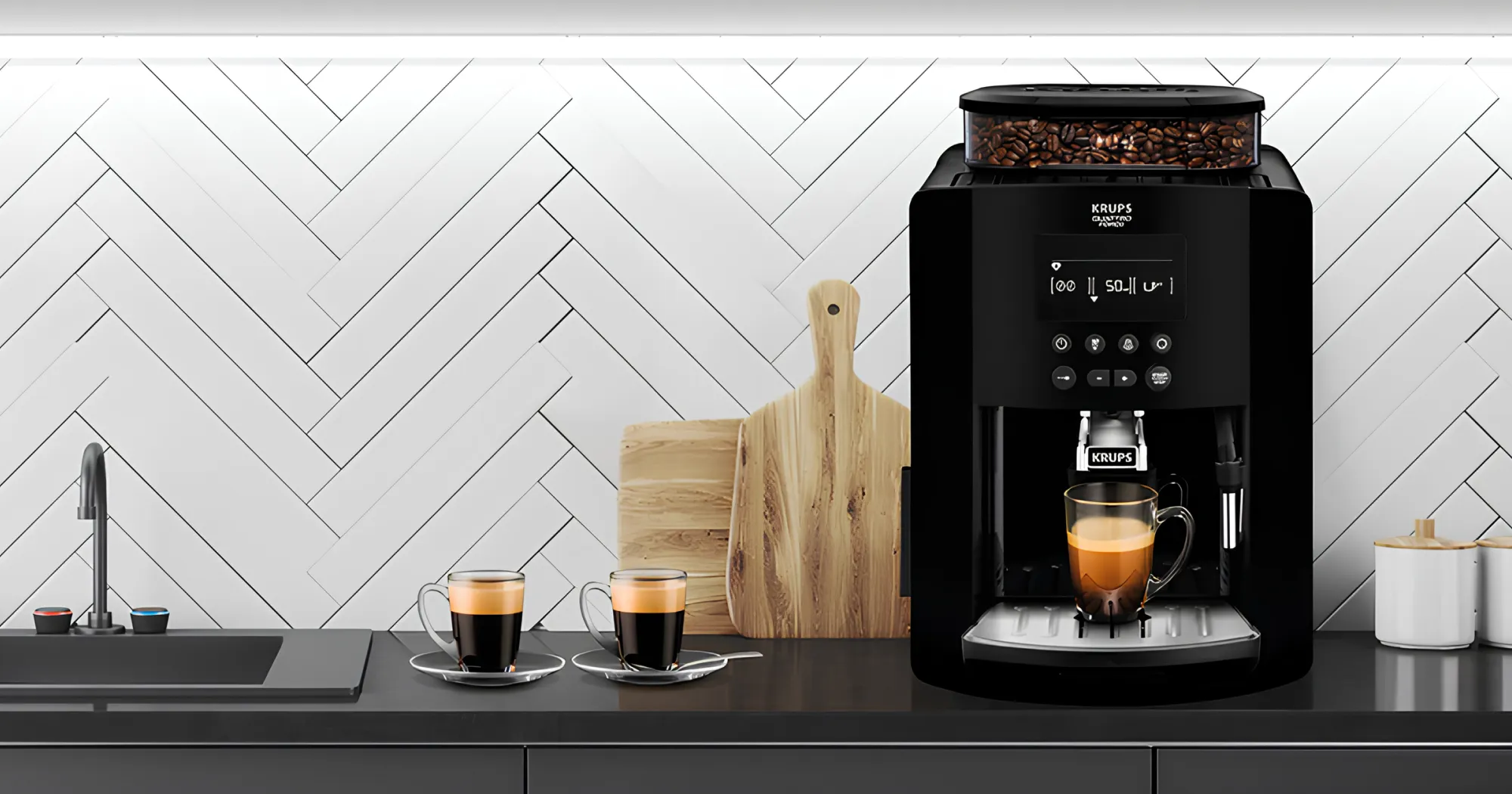 Кавомашина Krups Arabica (Black)