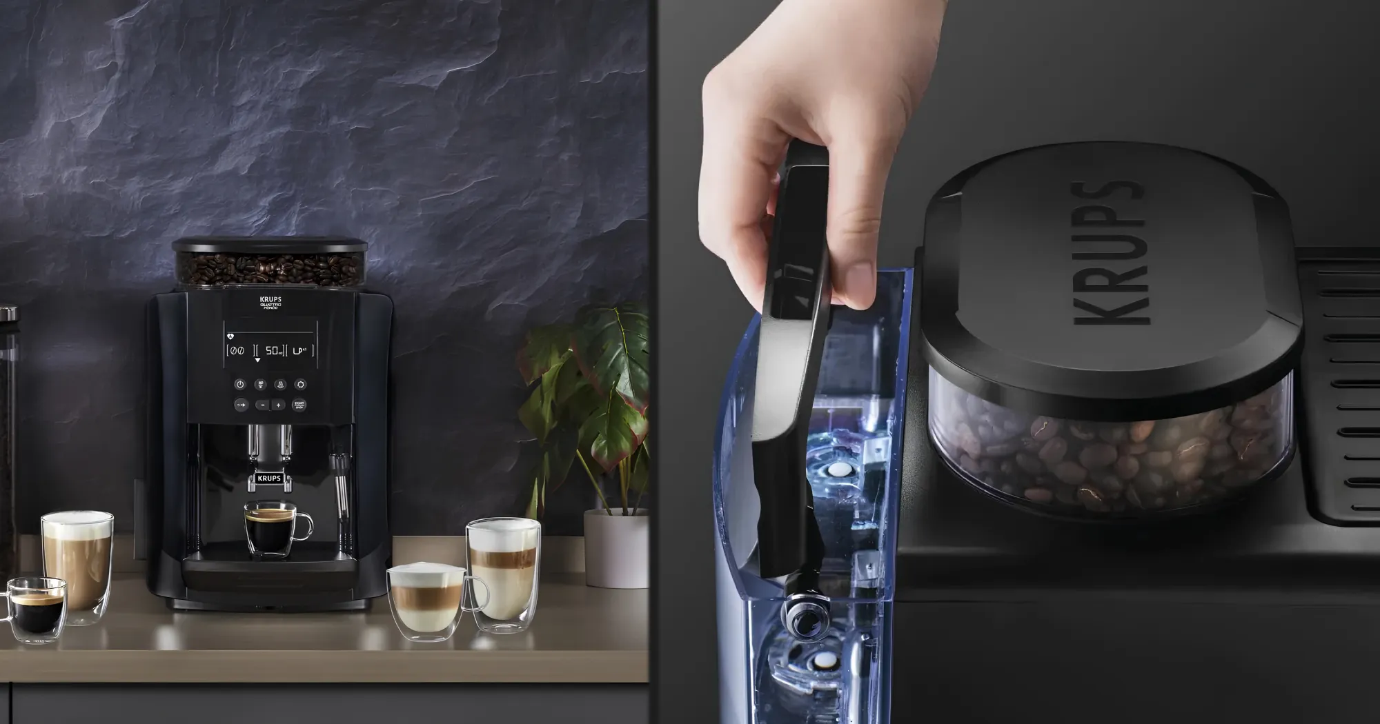 Кавомашина Krups Arabica (Black)