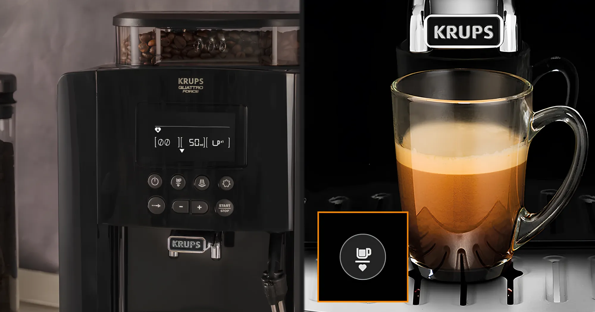 Кавомашина Krups Arabica (Black)