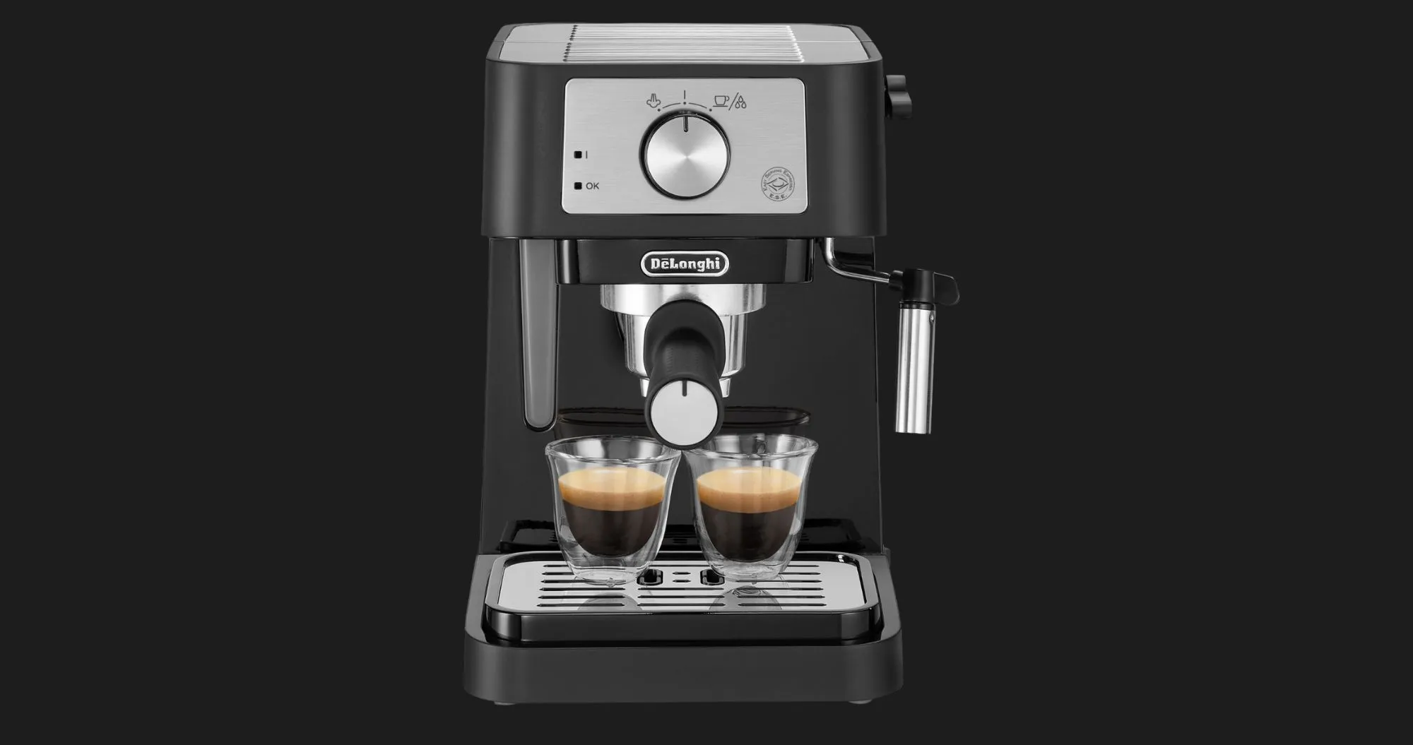 Ріжкова кавоварка DeLonghi Stilosa (Black) (EC260BK)