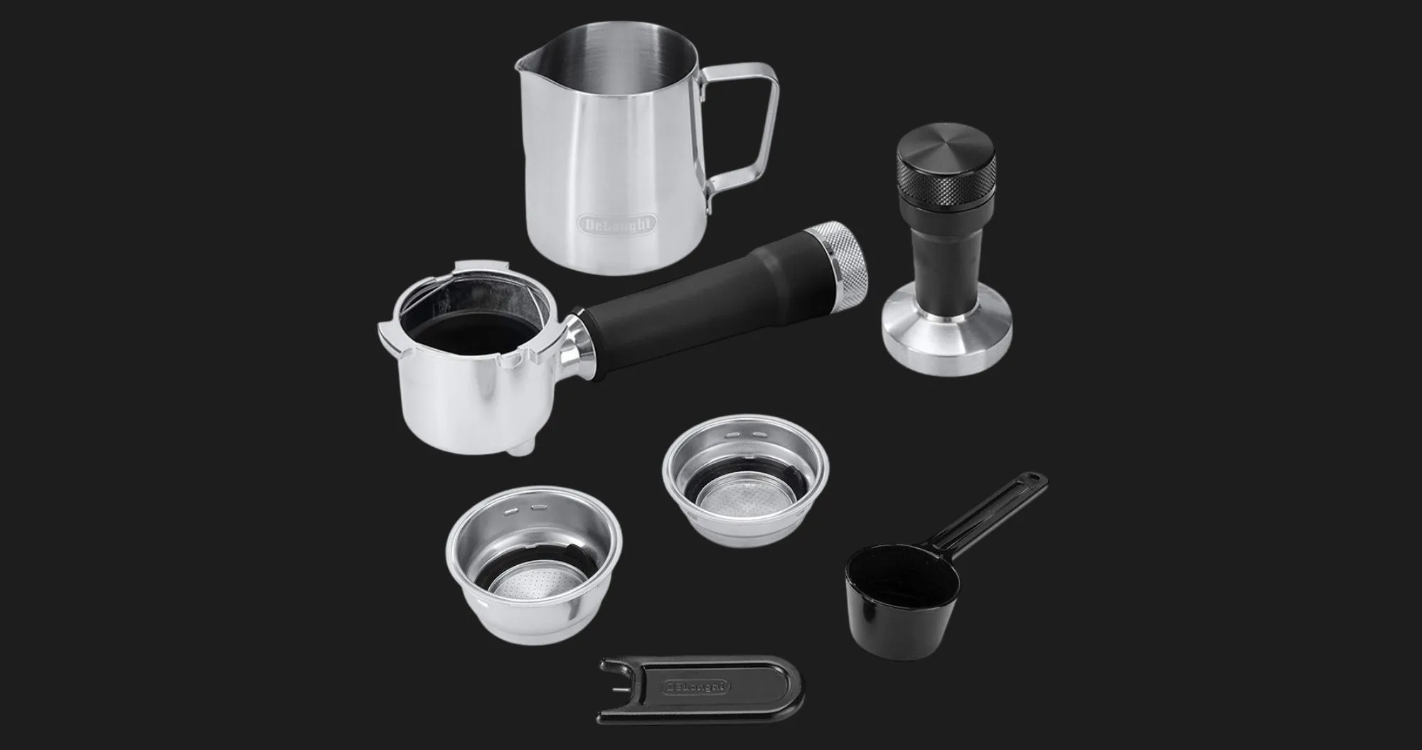 Ріжкова кавоварка DeLonghi Dedica Duo (Metallic) (EC890.M)