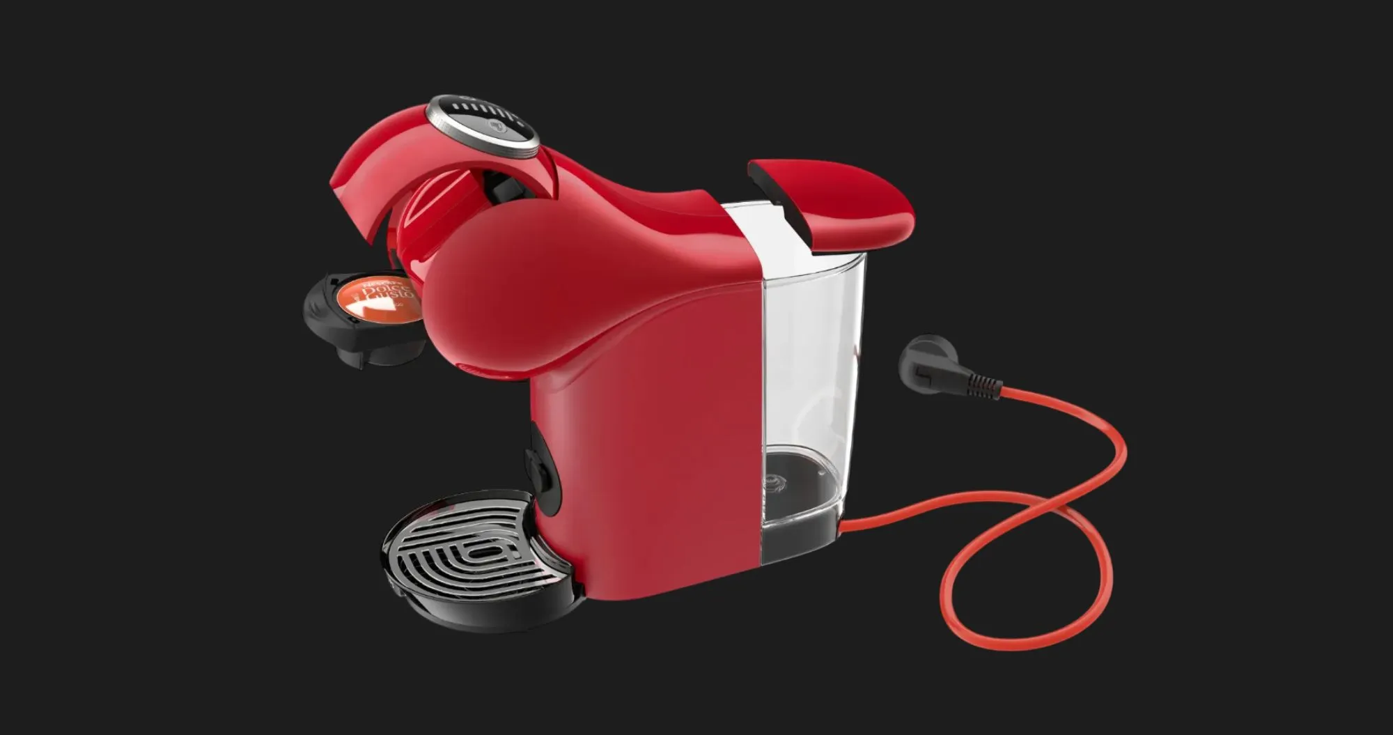 Кавоварка капсульна Krups Genio S Plus (Red) (KP340510)