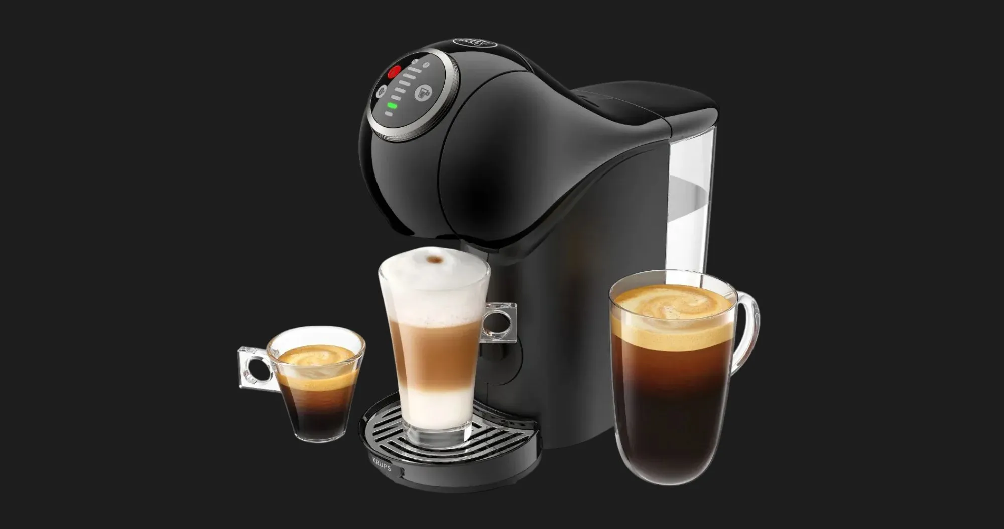 Кавоварка капсульна Krups Genio S Plus (Black) (KP340810)
