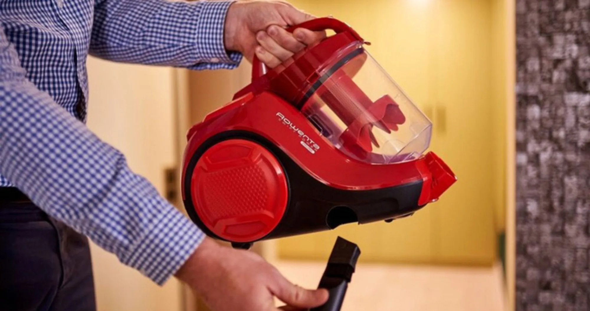 Пилосос безмішковий Rowenta Swift Power Cyclonic RO2913EA (Red)