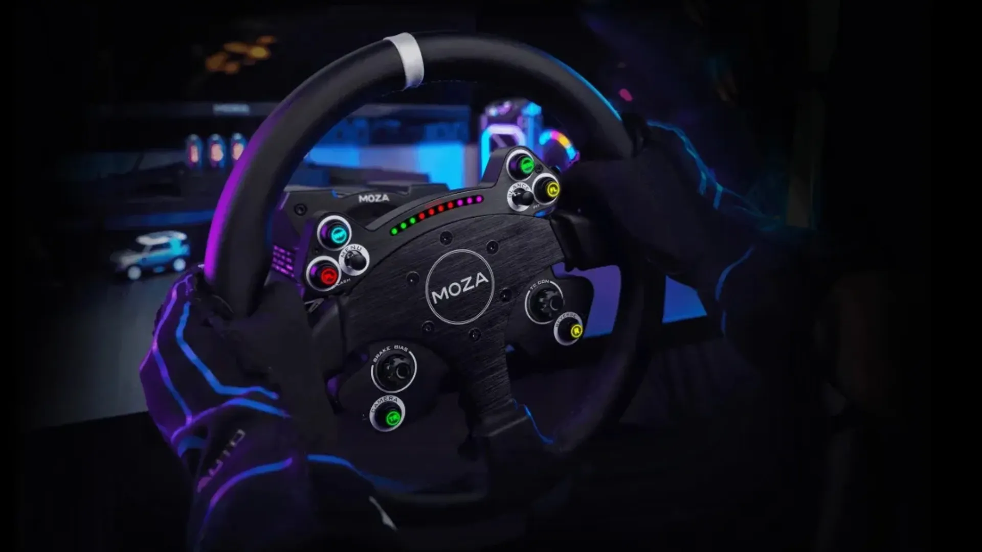 Кермо Moza Racing CS V2P PC (Black) (UA)