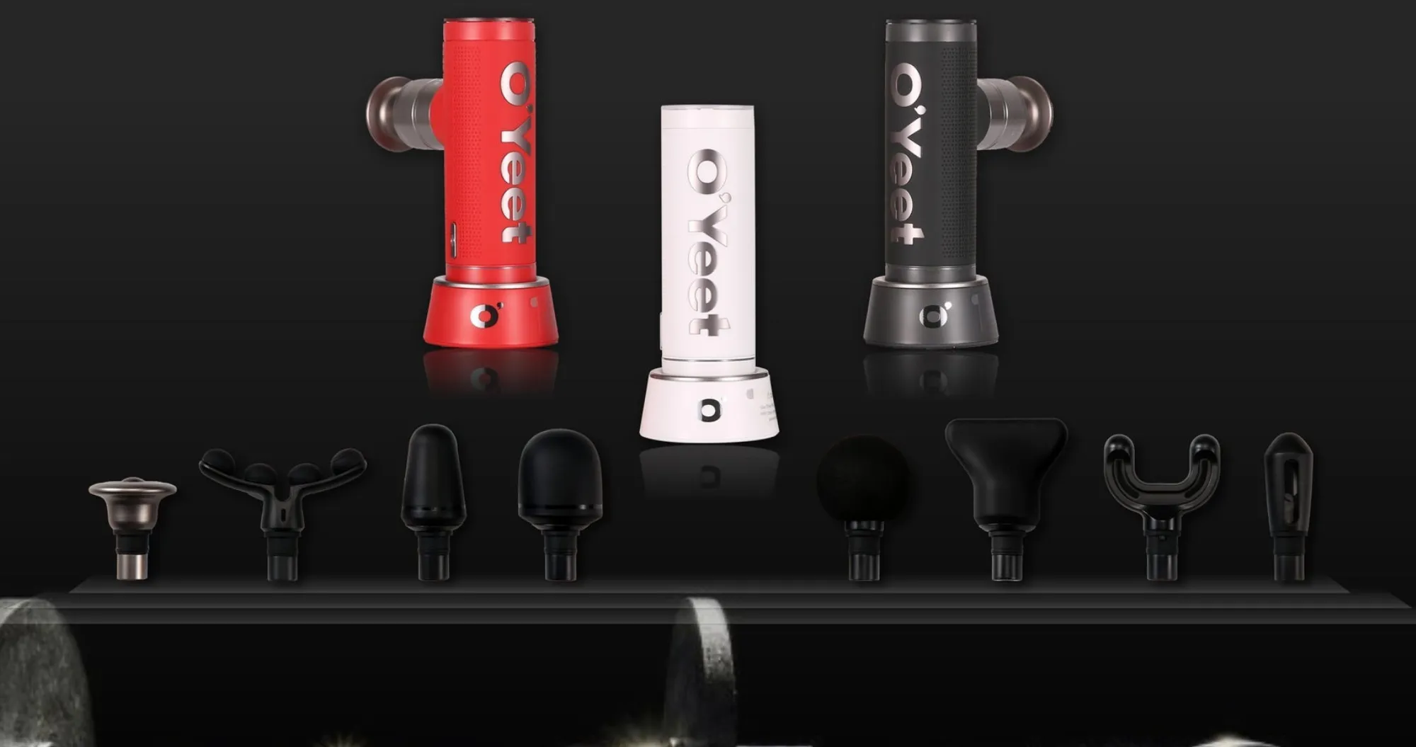 Перкусійний масажер Oyeet NEX PRO II (Red)