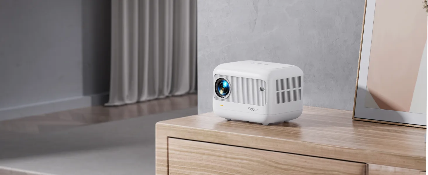 Мультимедійний проектор Yaber L1 (White) (UA)