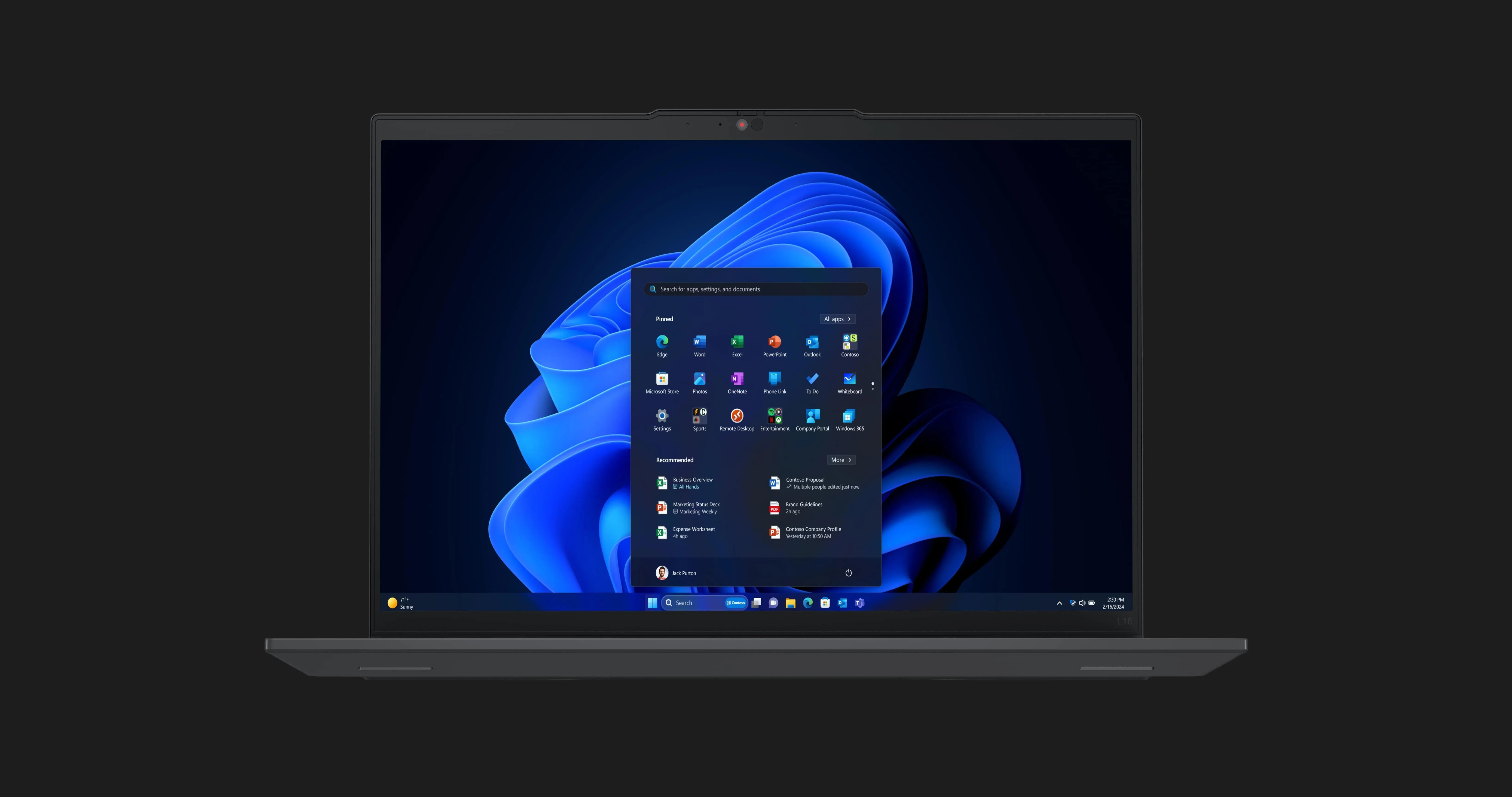 Ноутбук Lenovo ThinkPad L16 Gen 1 16