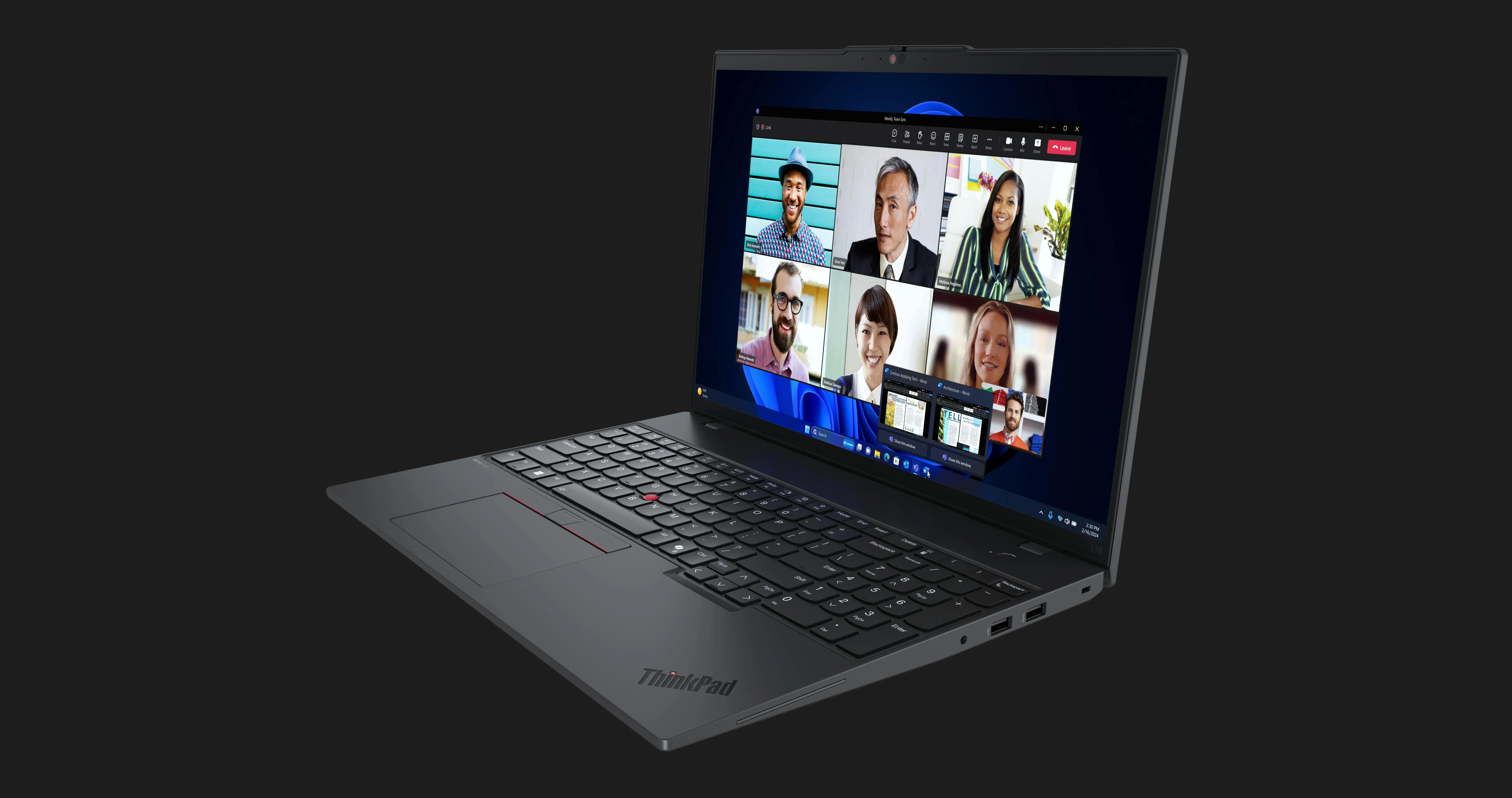 Ноутбук Lenovo ThinkPad L16 Gen 1 16
