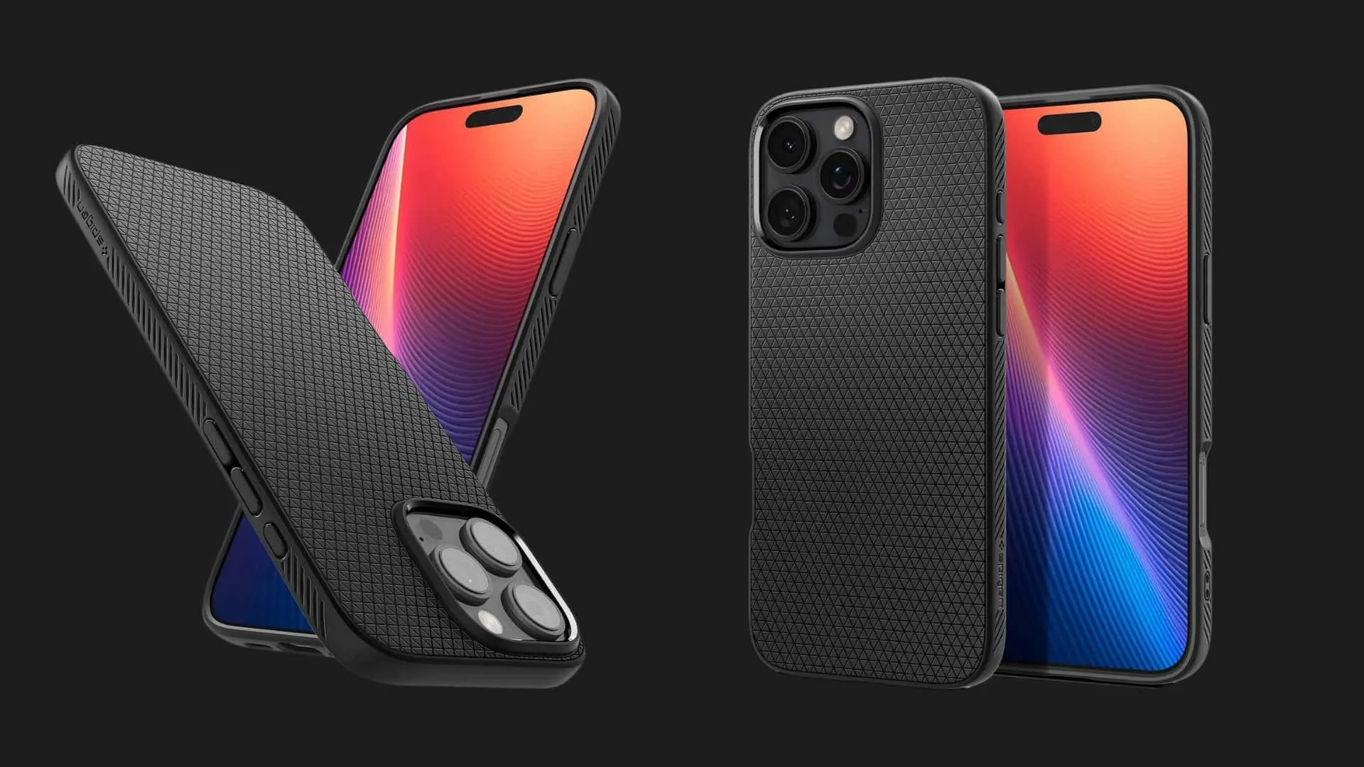 Чохол Spigen Liquid Air для iPhone 17 Pro Max (Matte Black)