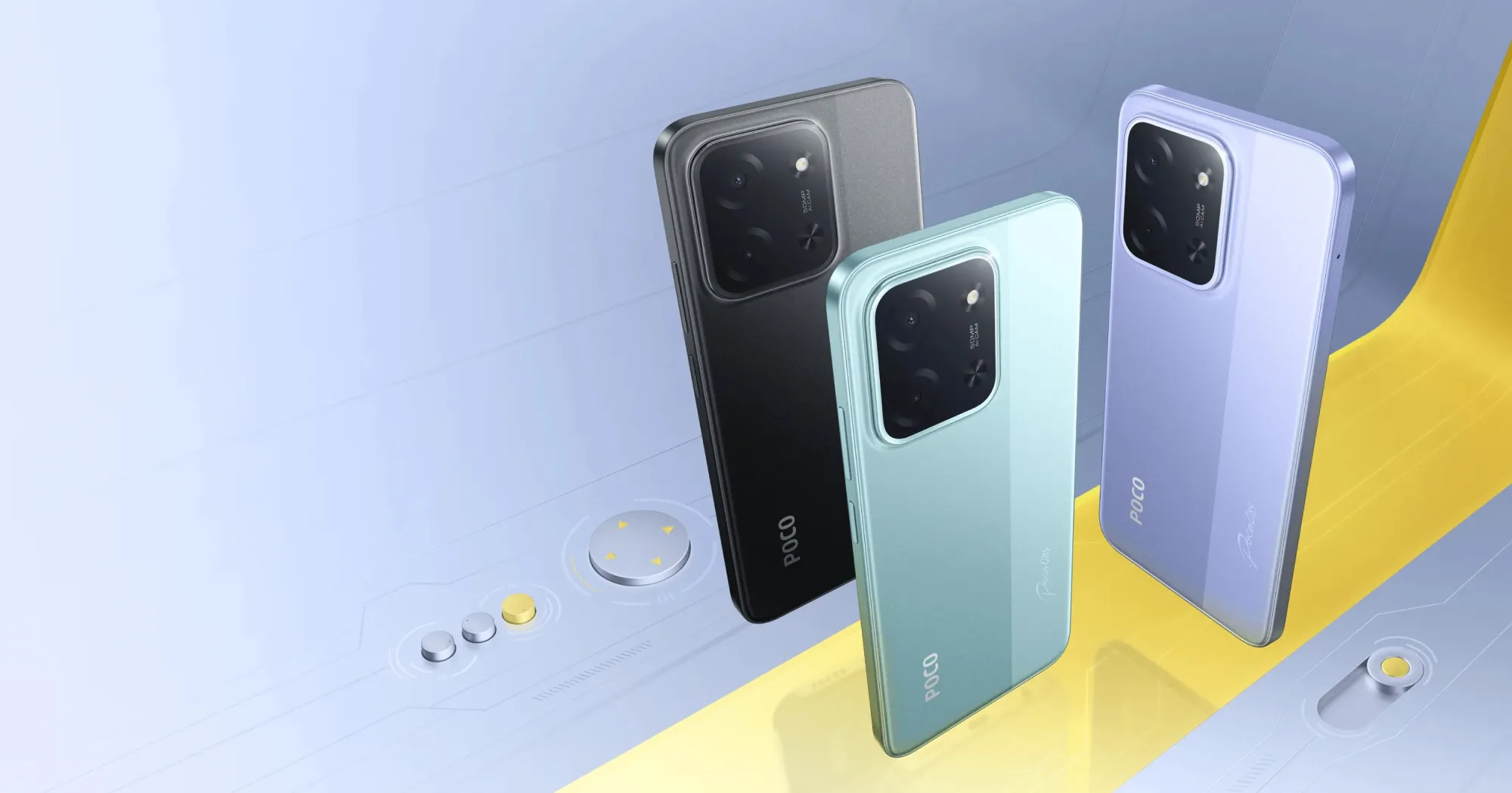 Смартфон POCO C85 6/128GB (Green)