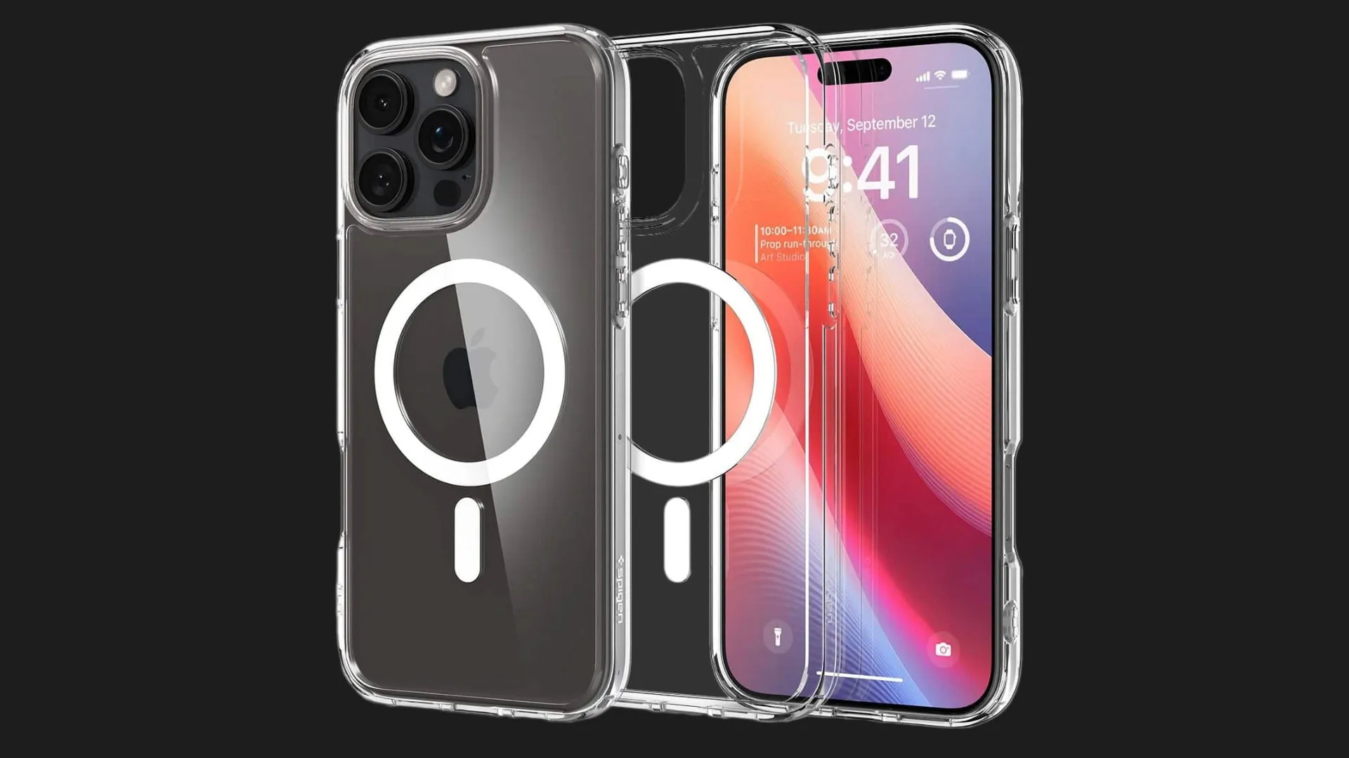 Чохол Spigen Ultra Hybrid для iPhone 17 Air (Matte Black)