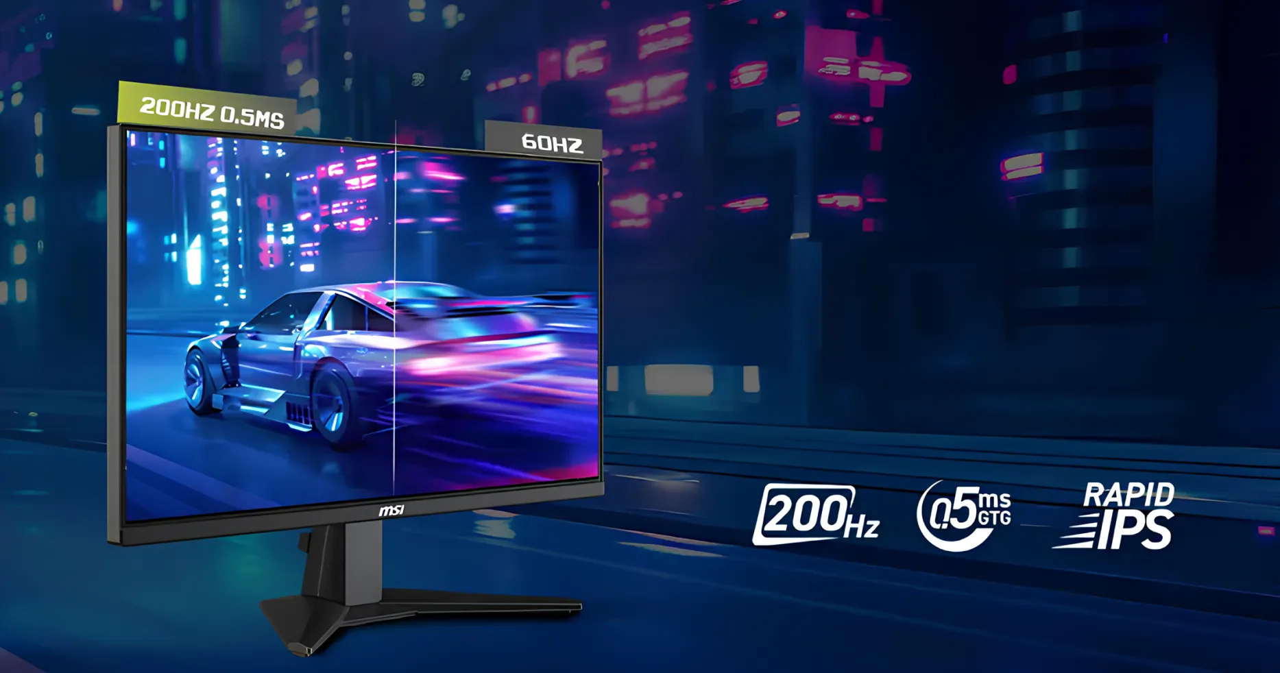 Монітор MSI 23.8" MAG 242F IPS 200Hz (UA)