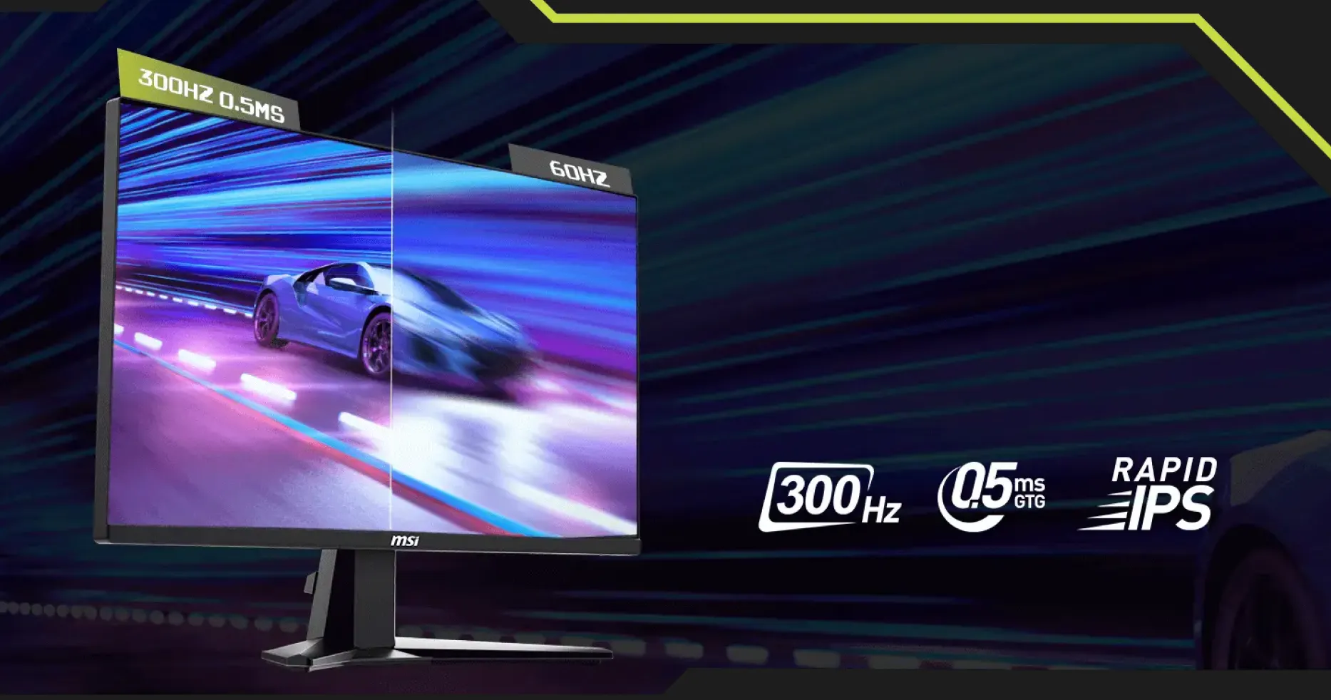 Монітор MSI 24.5" MAG 255XF IPS 300Hz (UA)