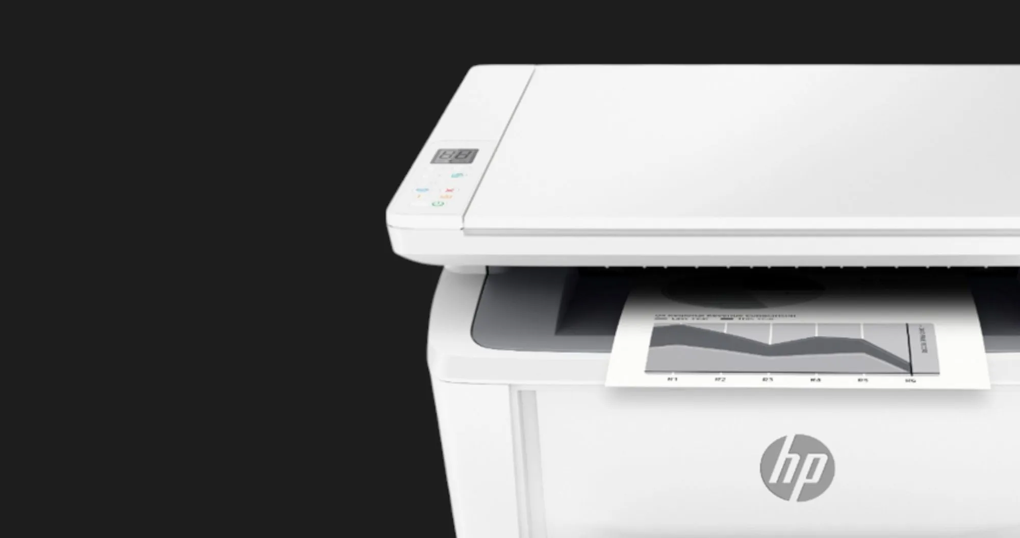 БФП Лазерний принтер HP LaserJet M140w (7MD72F)