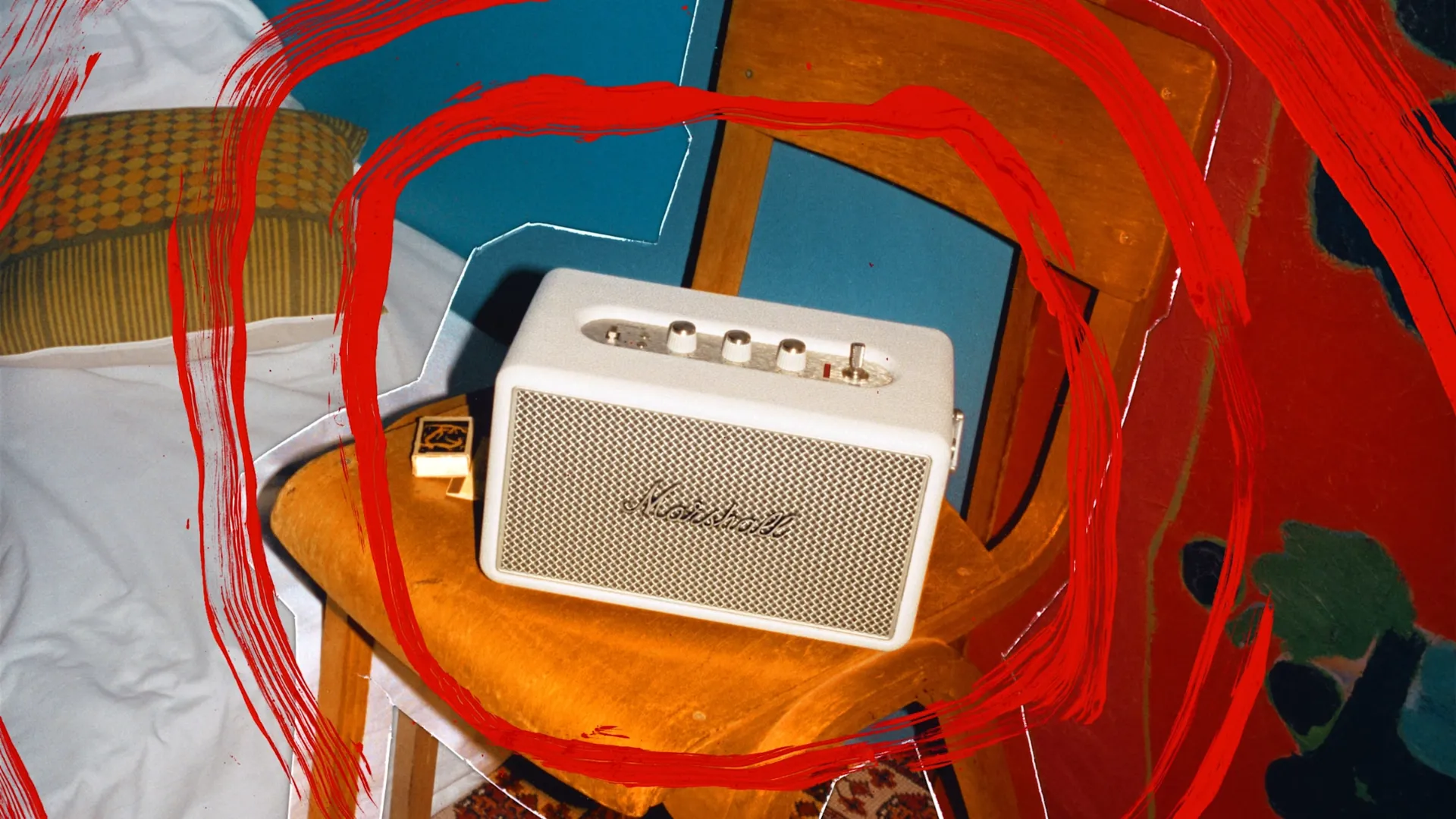 Акустика Marshall Portable Speaker Kilburn III (Black and Brass)