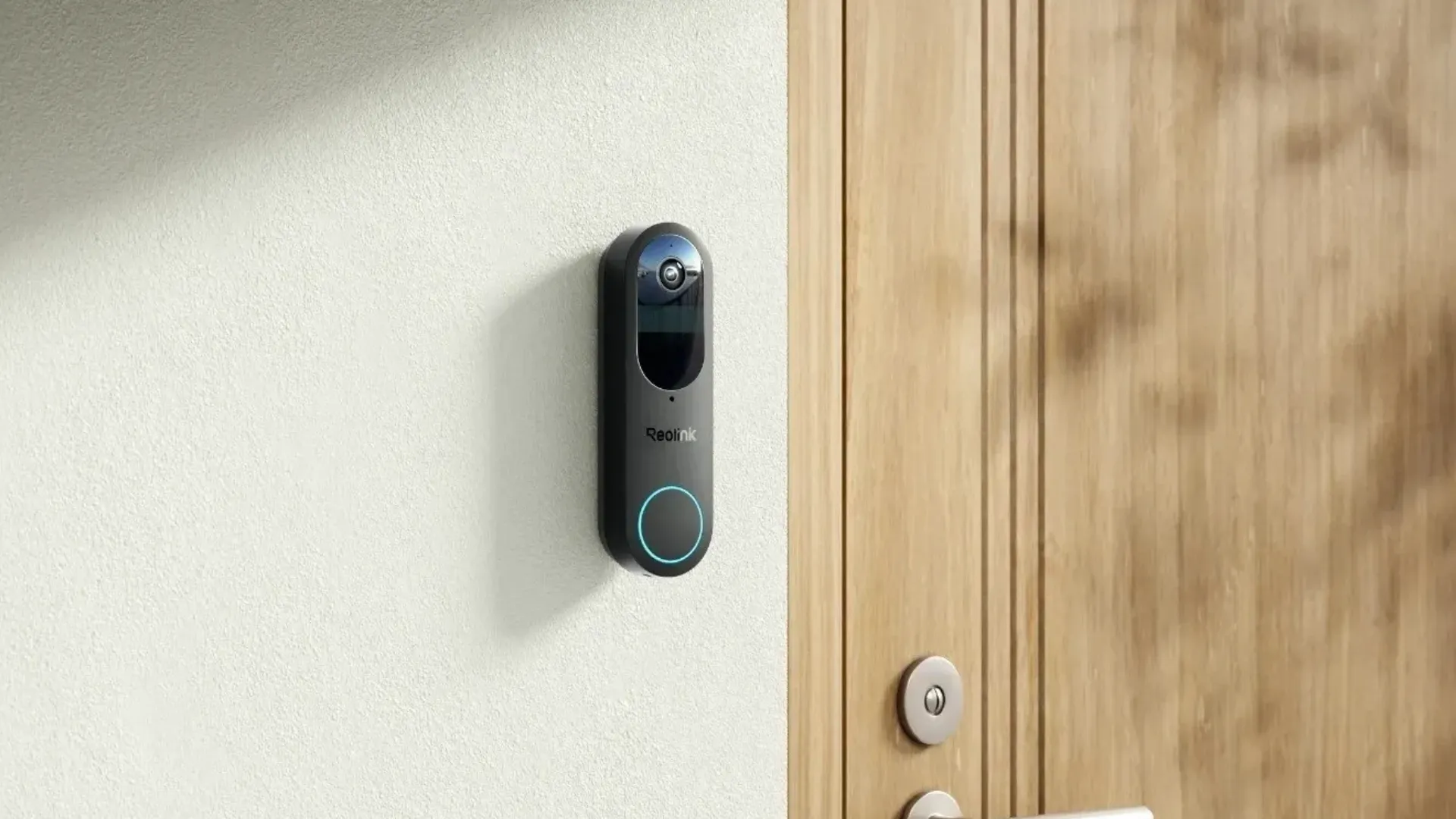 Відеодзвінок Reolink D340B (Video Doorbell Wi-Fi/АКБ) (Black)