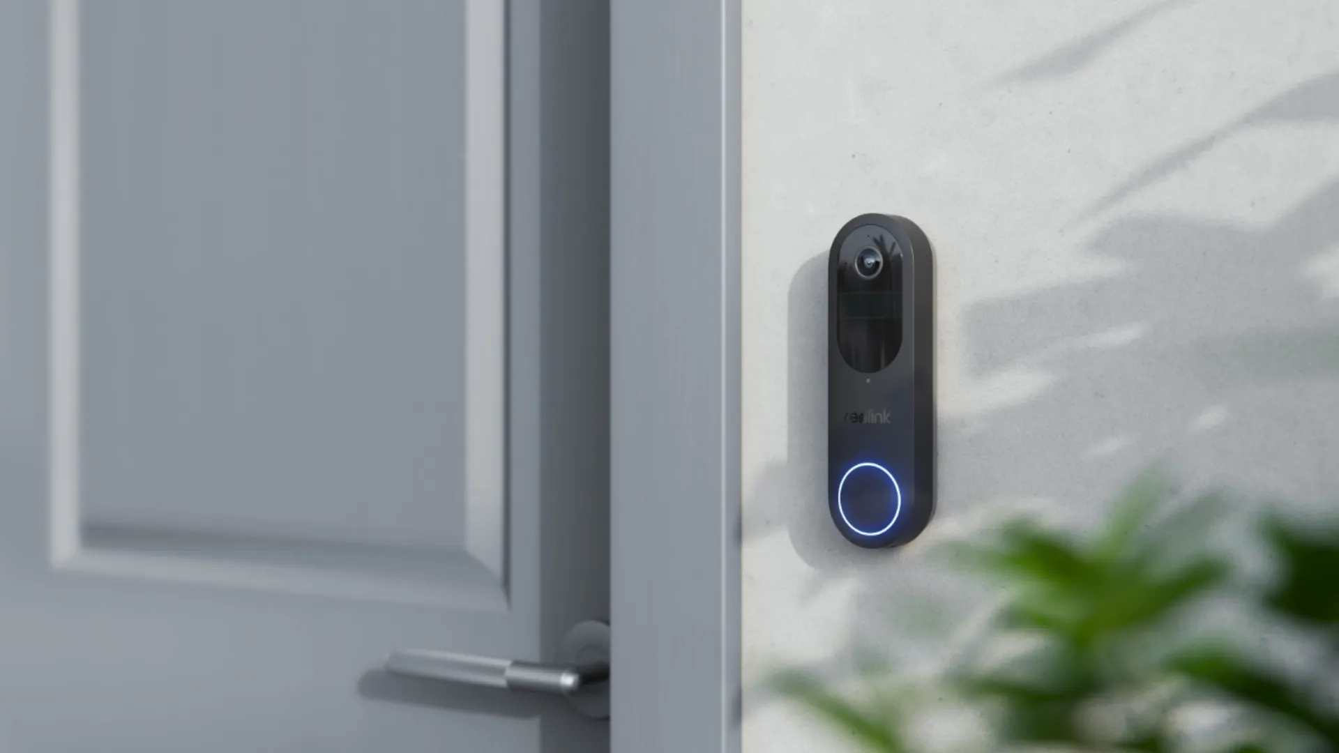 Відеодзвінок Reolink D340B (Video Doorbell Wi-Fi/АКБ) (Black)