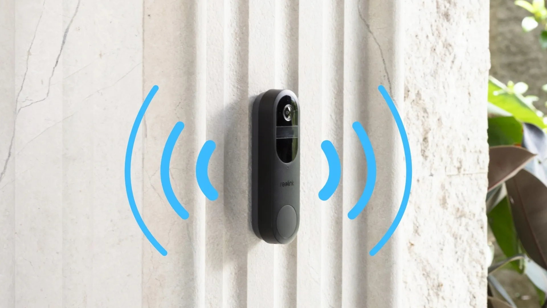 Відеодзвінок Reolink D340B (Video Doorbell Wi-Fi/АКБ) (Black)